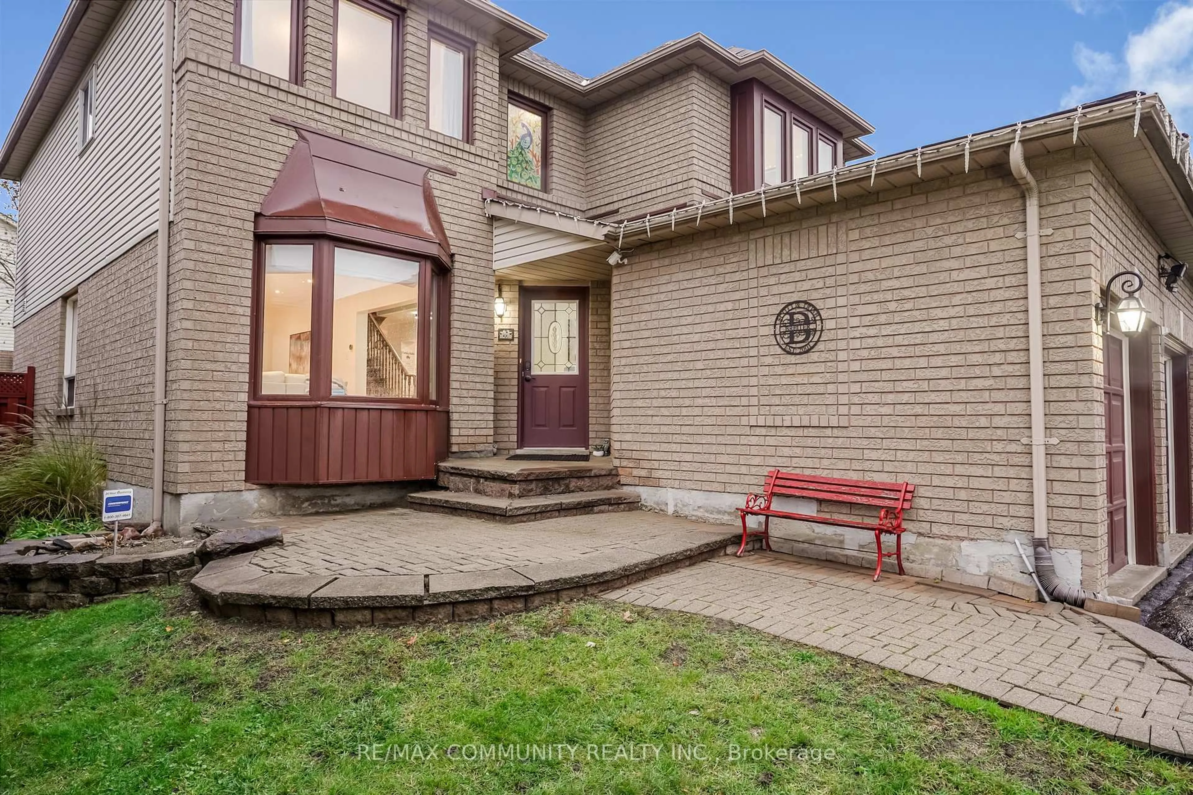 Home with brick exterior material, street for 4 Edgerton Dr, Clarington Ontario L1C 4S6