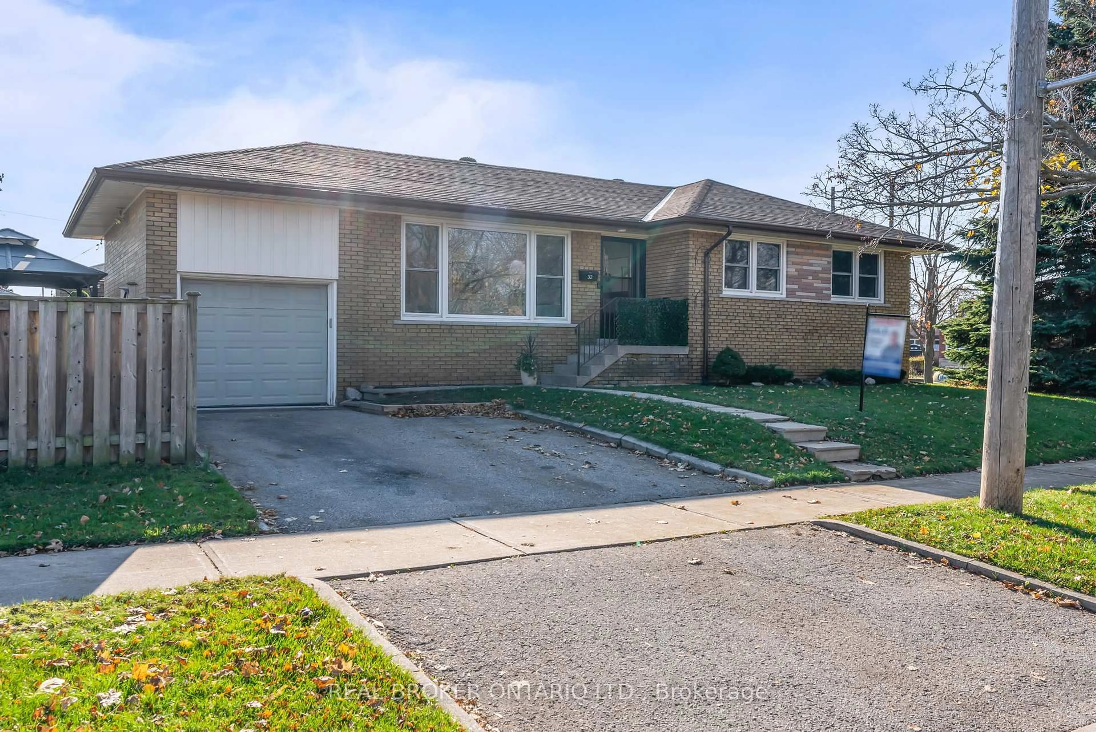 Home with brick exterior material, street for 32 Kim Crt, Toronto Ontario M1K 3R6