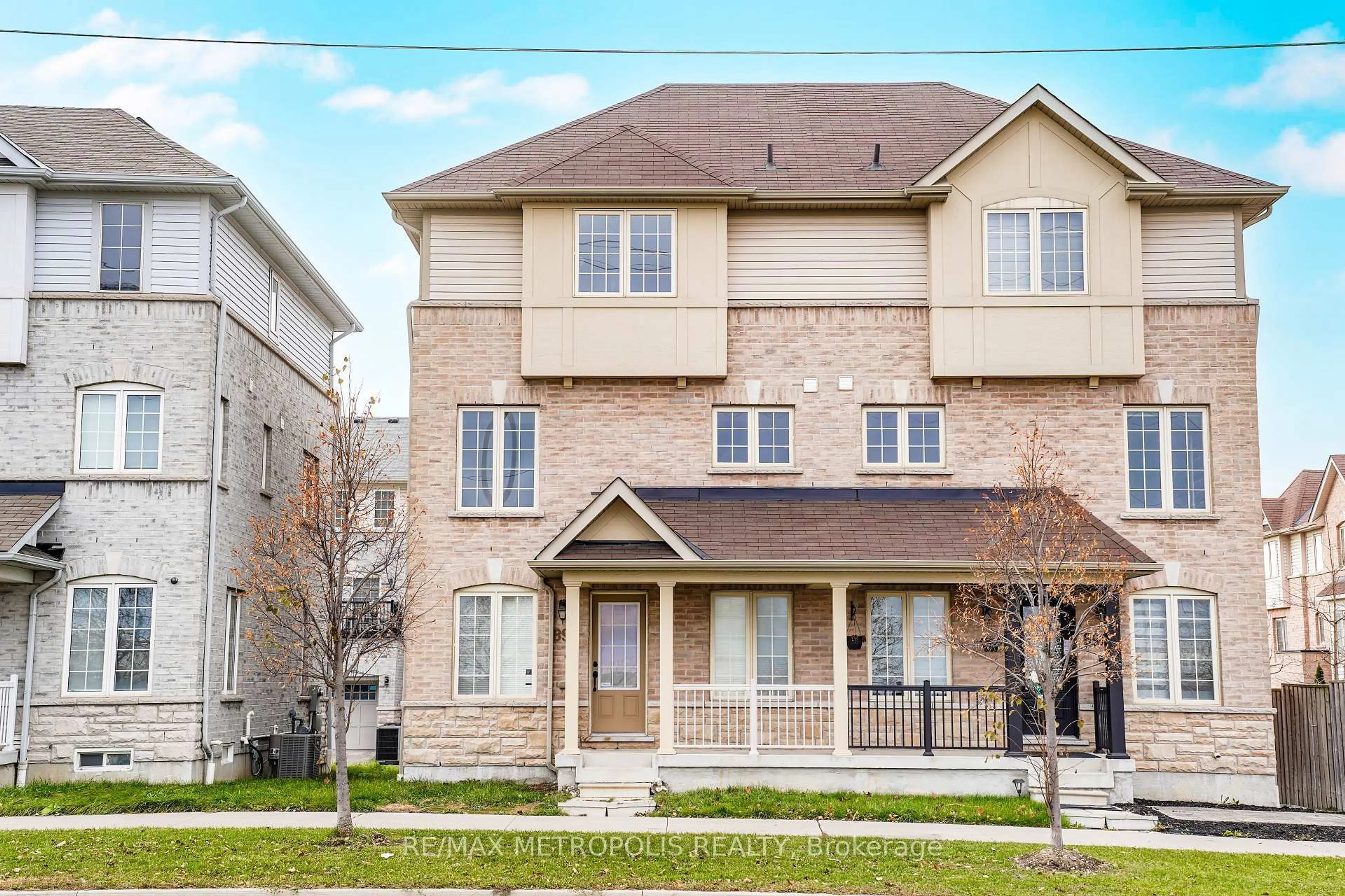 Home with brick exterior material, street for 896 Audley Rd, Ajax Ontario L1Z 1L7