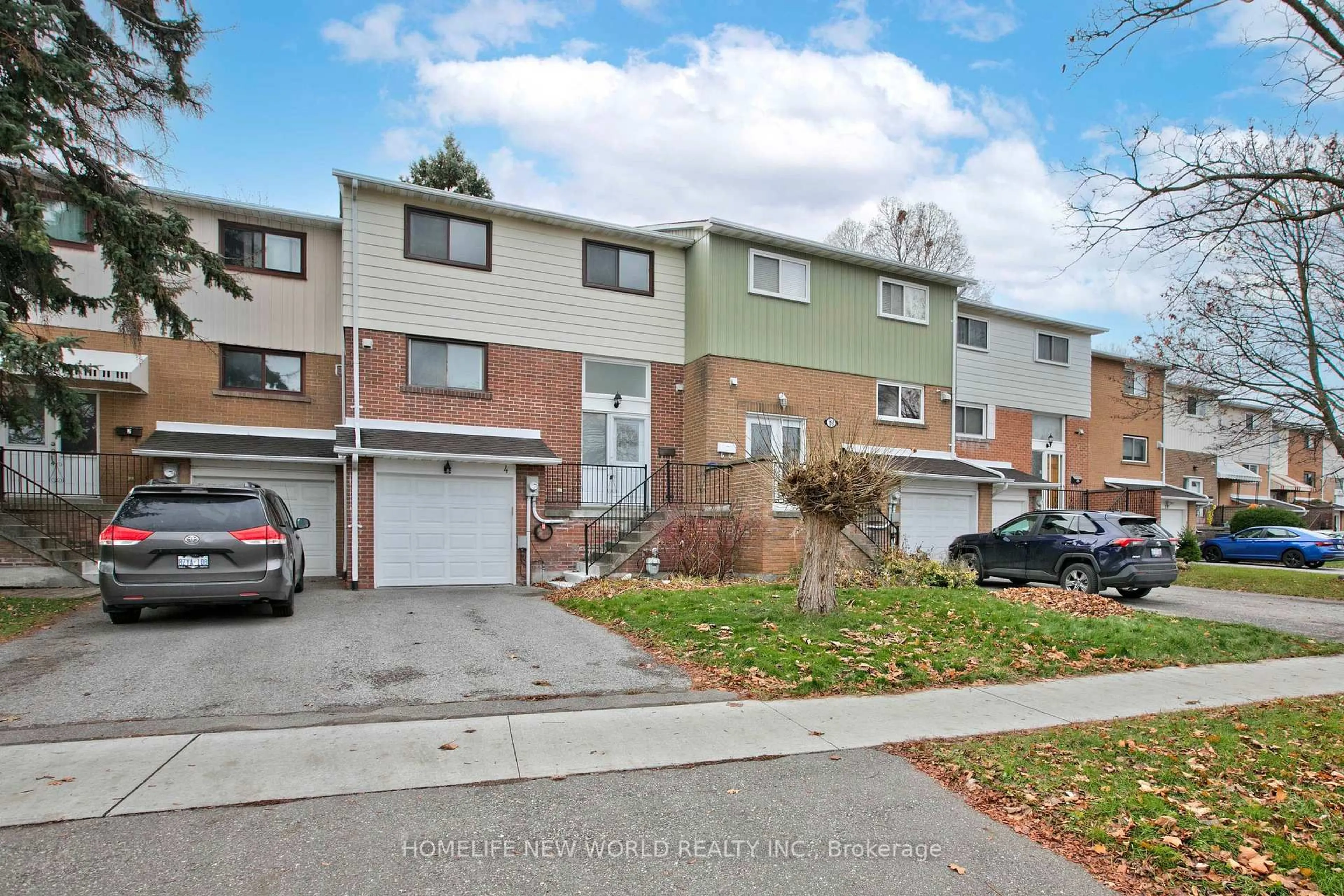 A pic from outside/outdoor area/front of a property/back of a property/a pic from drone, street for 4 Glen Springs Dr, Toronto Ontario M1W 1X8