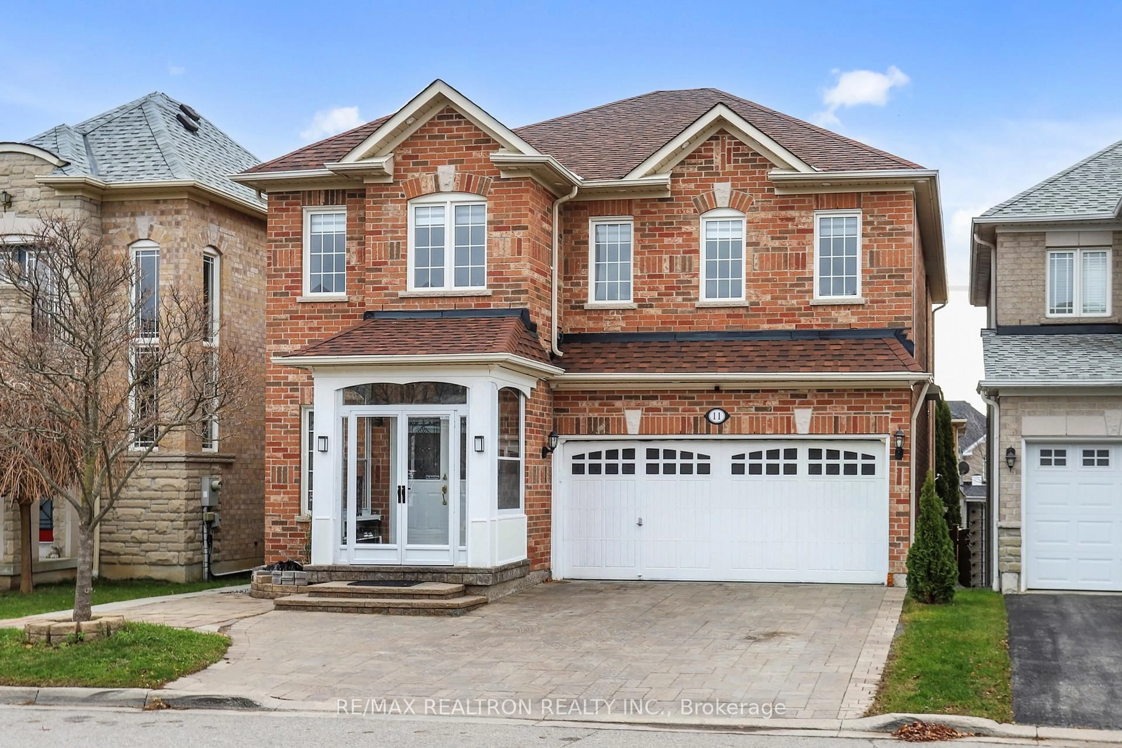 Home with brick exterior material, street for 11 Durling Rock St, Ajax Ontario L1Z 1S6