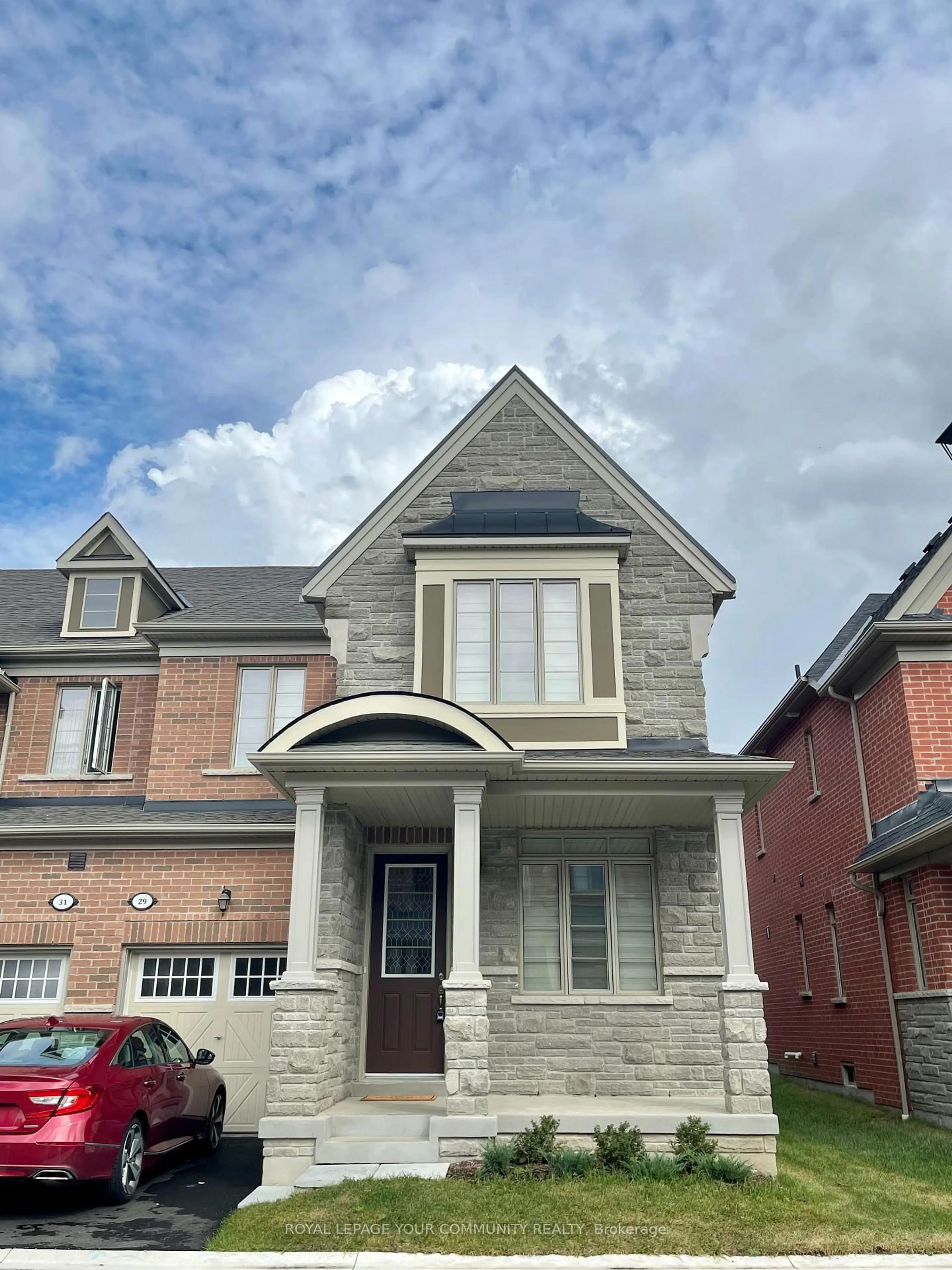 Home with brick exterior material, street for 29 Hickling Lane, Ajax Ontario L1T 0P9