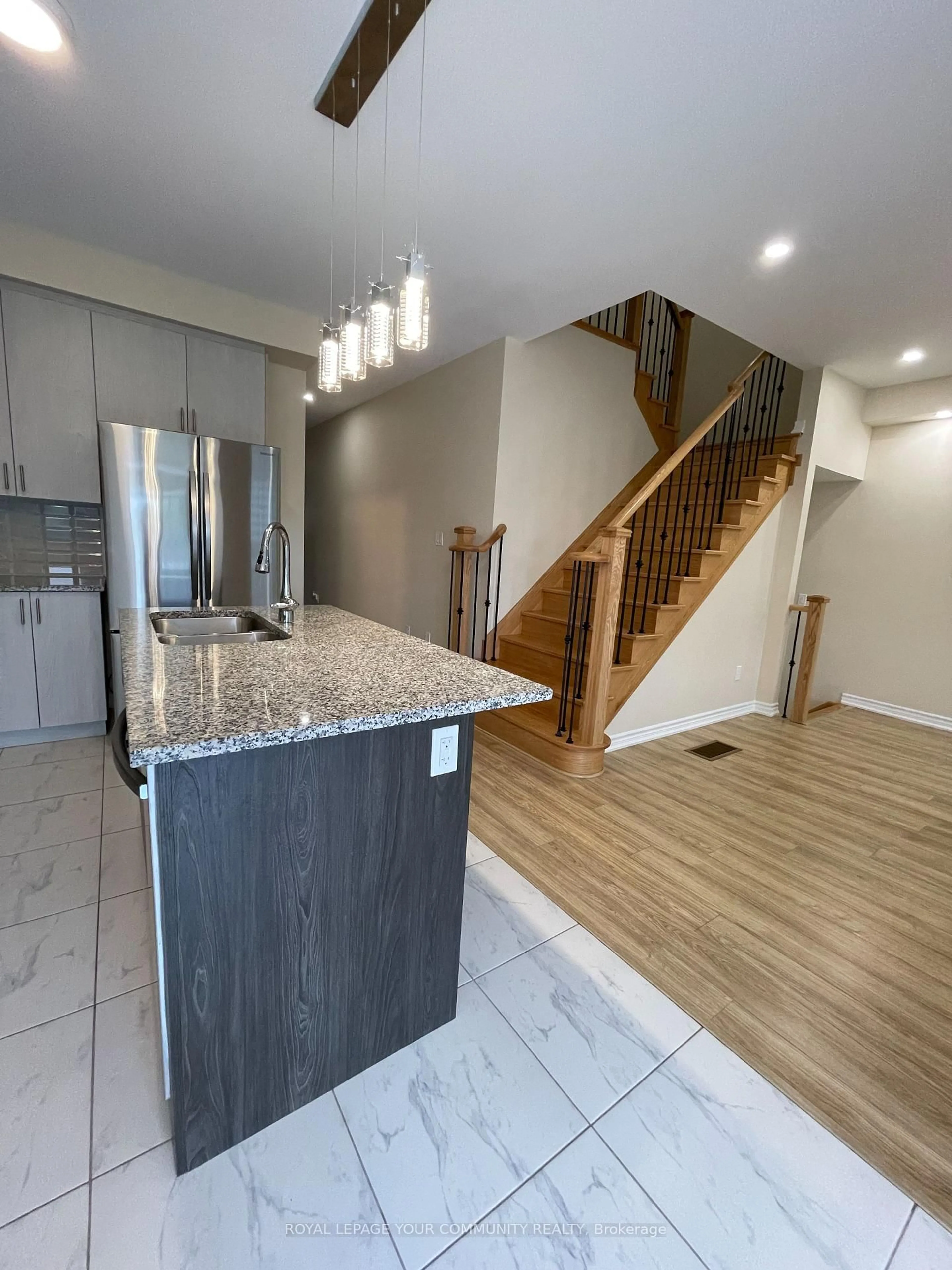 Open concept kitchen, unknown for 29 Hickling Lane, Ajax Ontario L1T 0P9