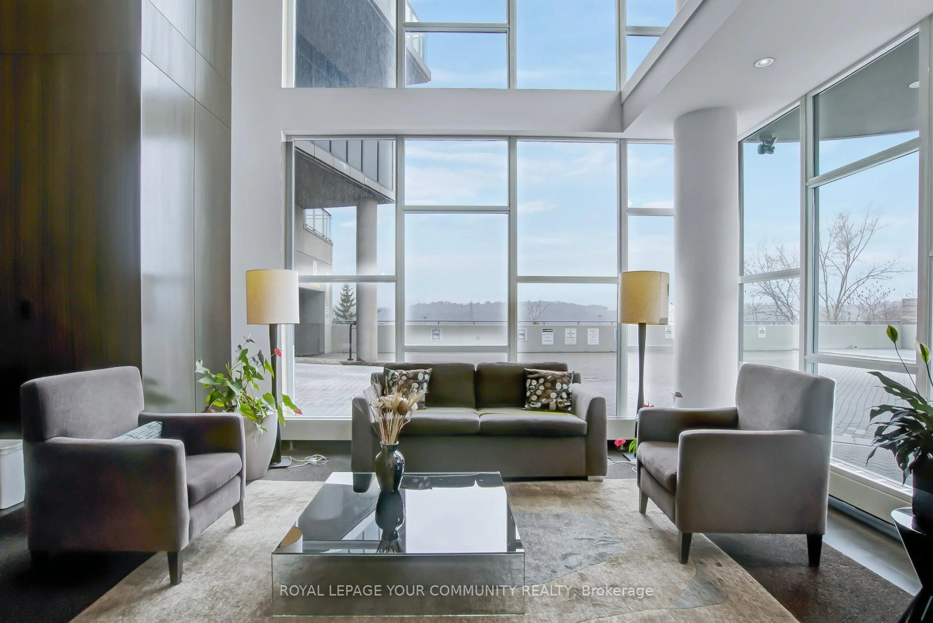 Living room with furniture, unknown for 1048 Broadview Ave #1806, Toronto Ontario M4K 2B8