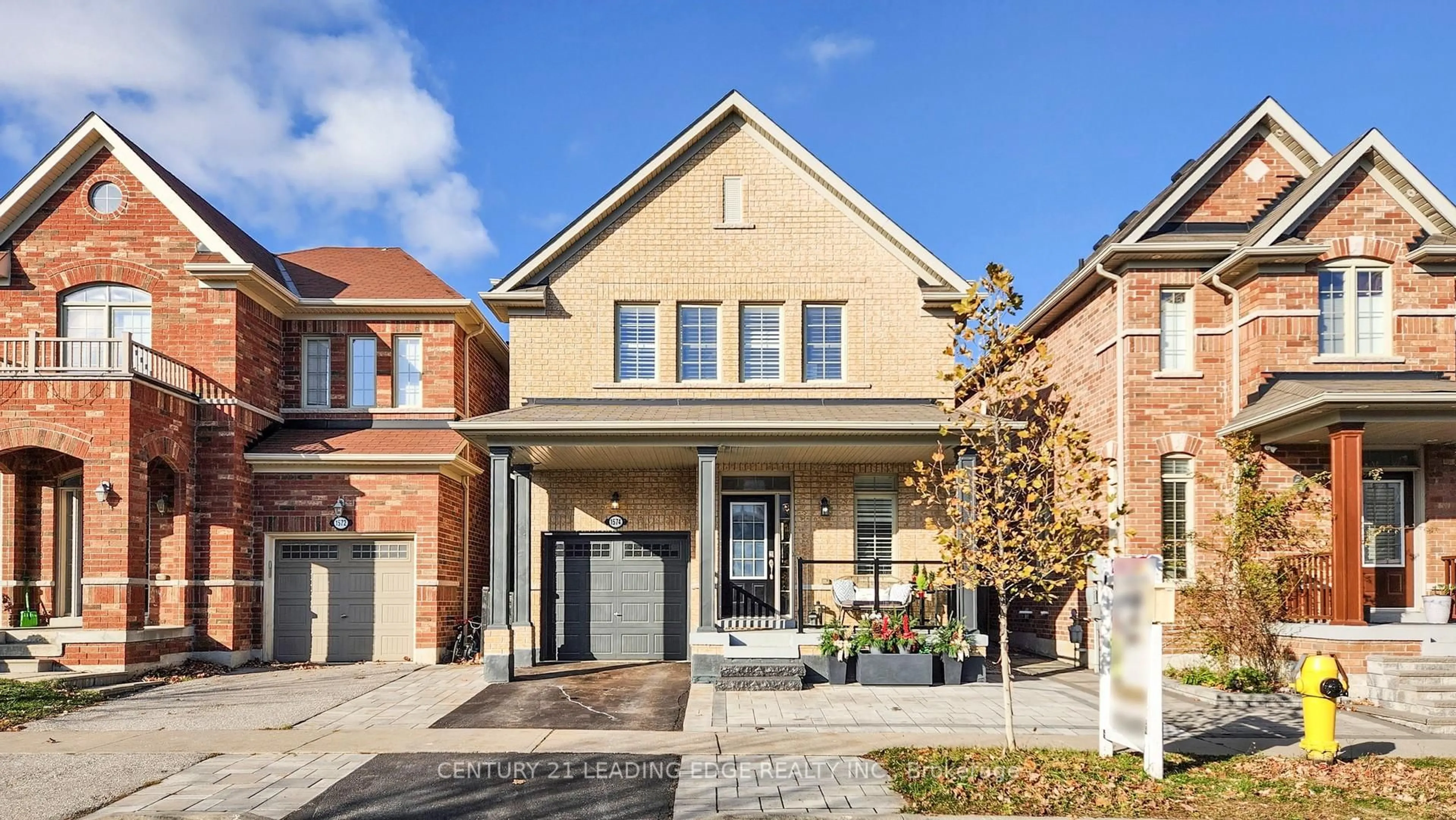 Home with brick exterior material, street for 1574 Edgecroft Dr, Pickering Ontario L1V 2P8