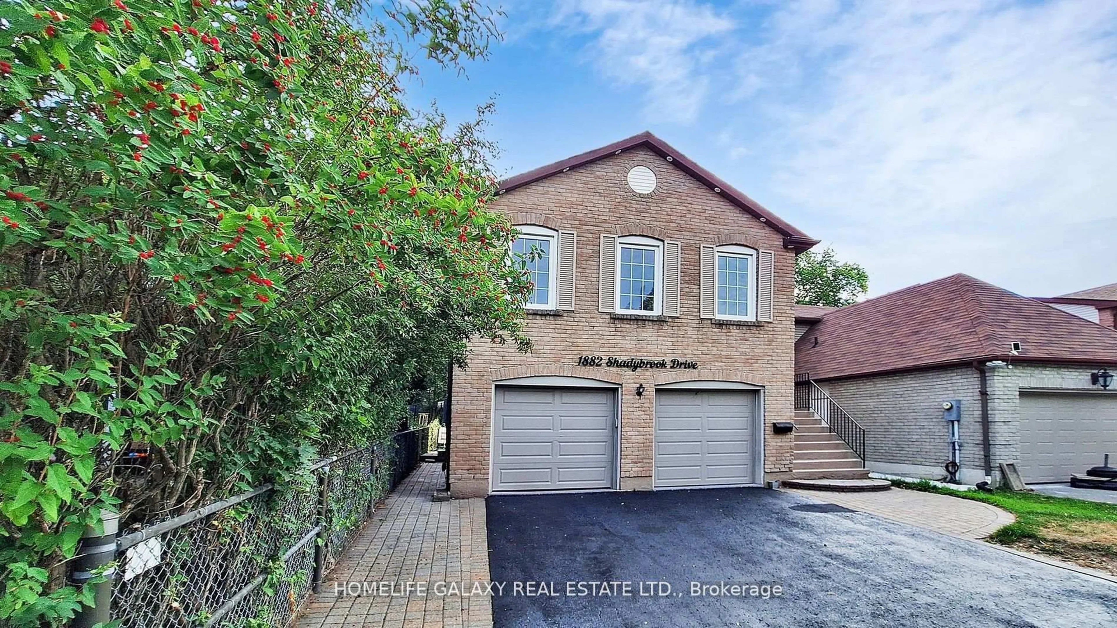 Home with brick exterior material, street for 1882 Shadybrook Dr, Pickering Ontario L1V 3A8