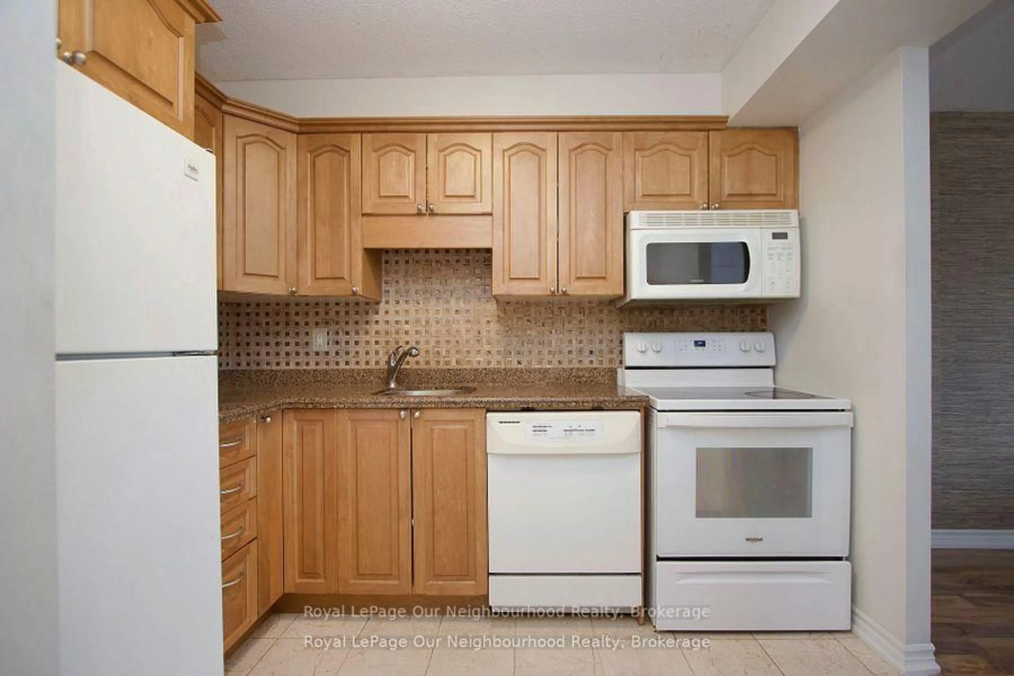 Standard kitchen, unknown for 80 Athol St #203, Oshawa Ontario L1H 8B7