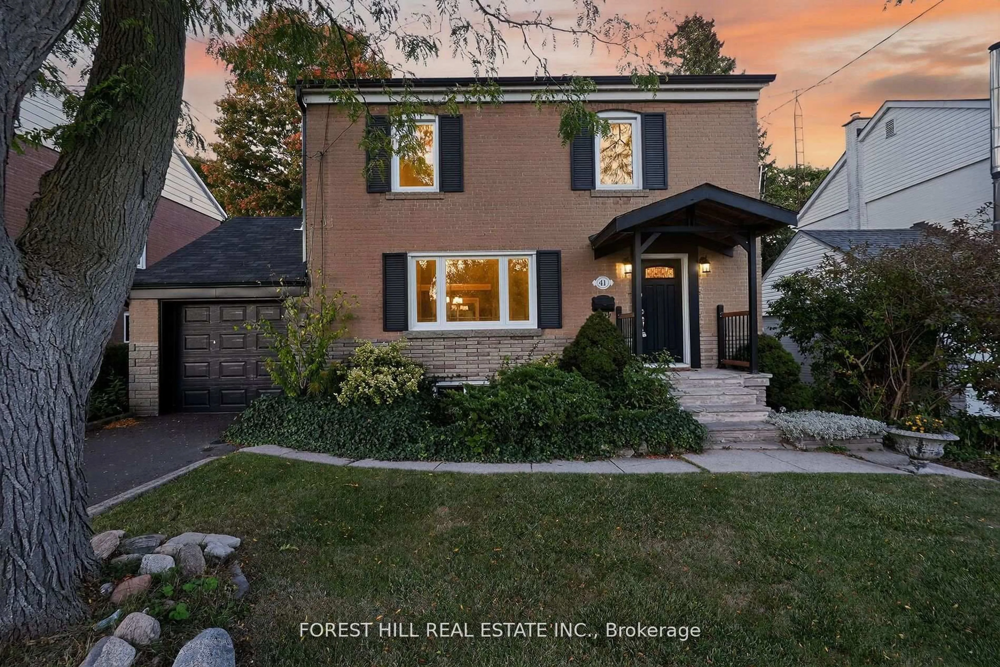 Home with brick exterior material, street for 41 Cliffside Dr, Toronto Ontario M1N 1K9