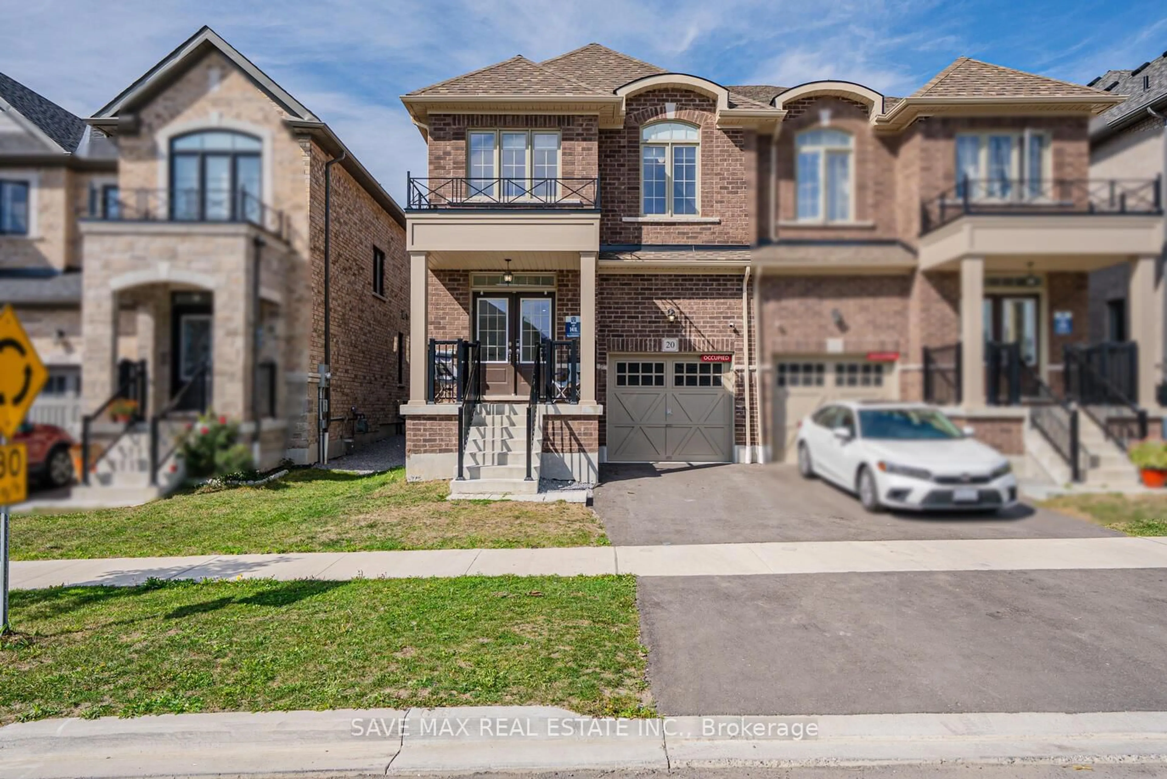 Home with brick exterior material, street for 20 Bertram Gate, Whitby Ontario L1N 9Y6