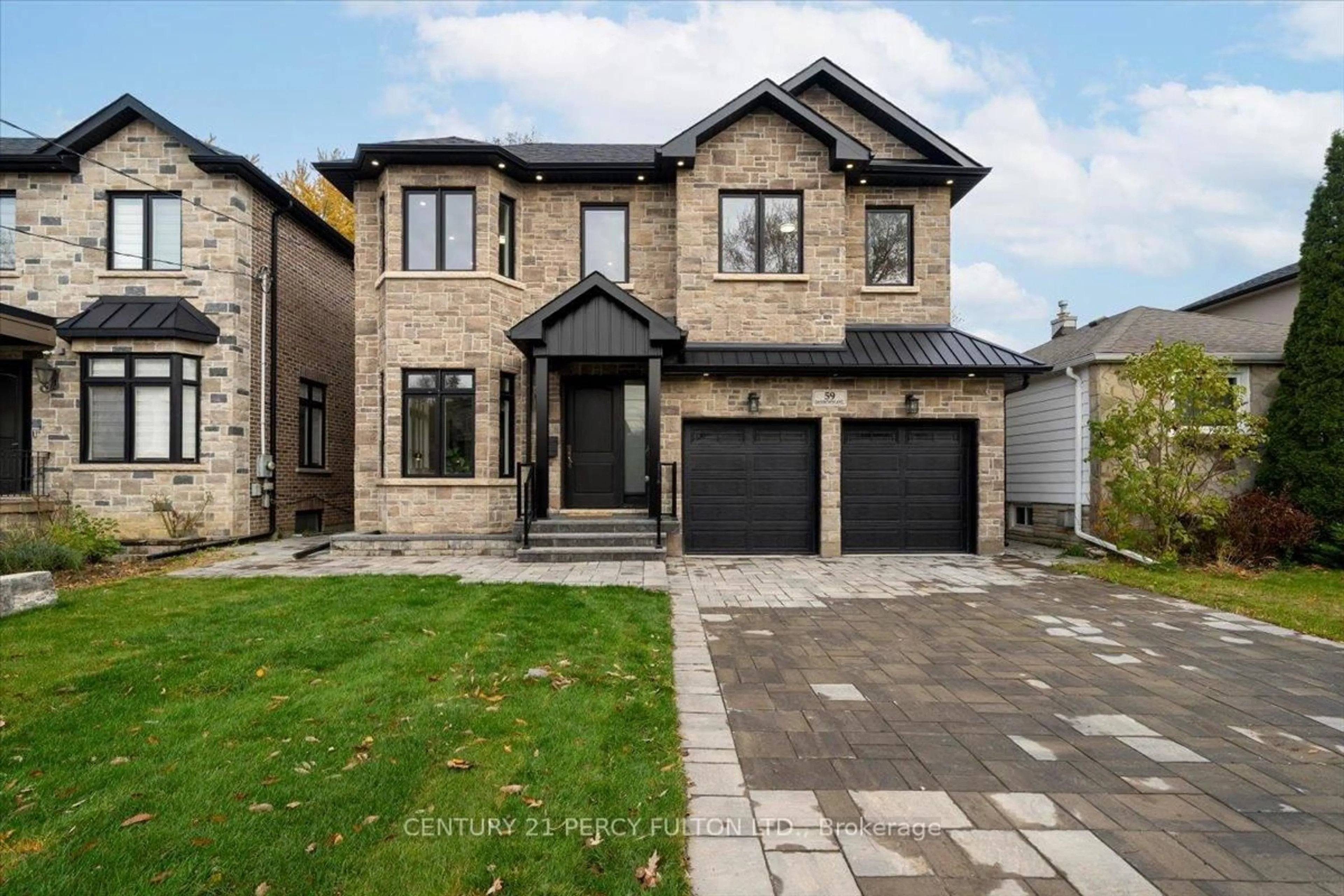 Home with brick exterior material, street for 59 Sandown Ave, Toronto Ontario M1N 3W2