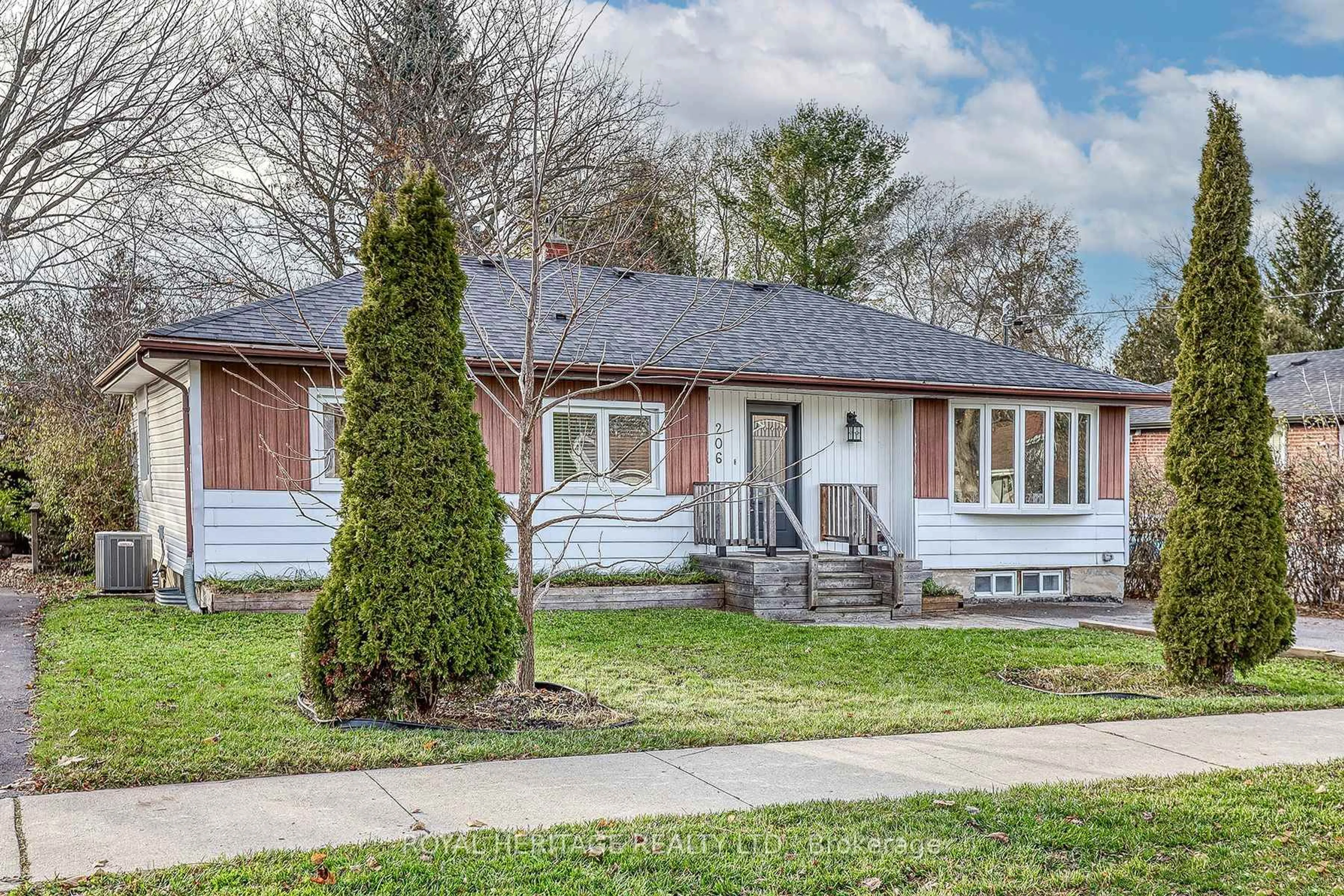 Home with brick exterior material, street for 206 Craydon Rd, Whitby Ontario L1N 2B6