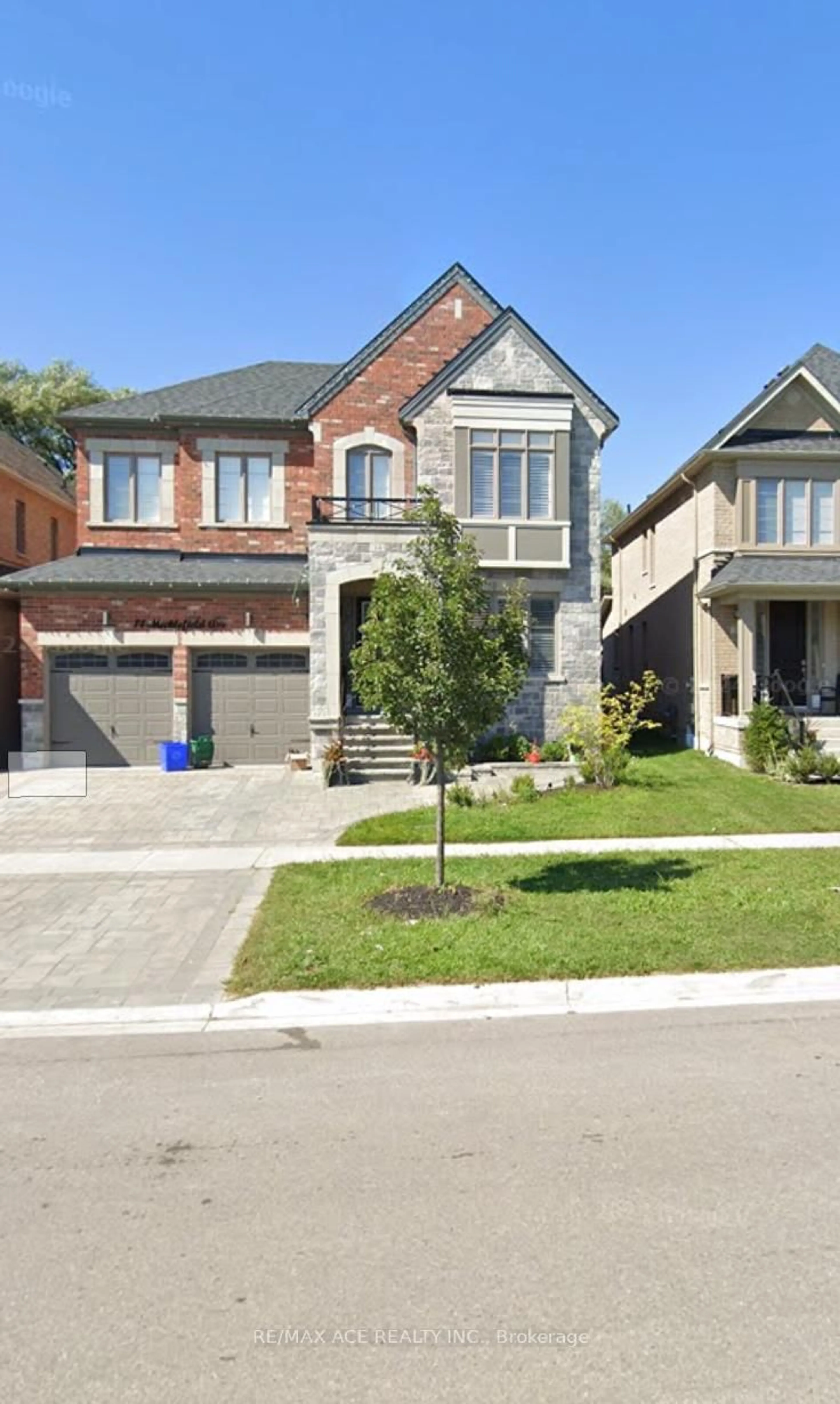 Home with brick exterior material, street for 14 Micklefield Ave, Whitby Ontario L1P 0C3