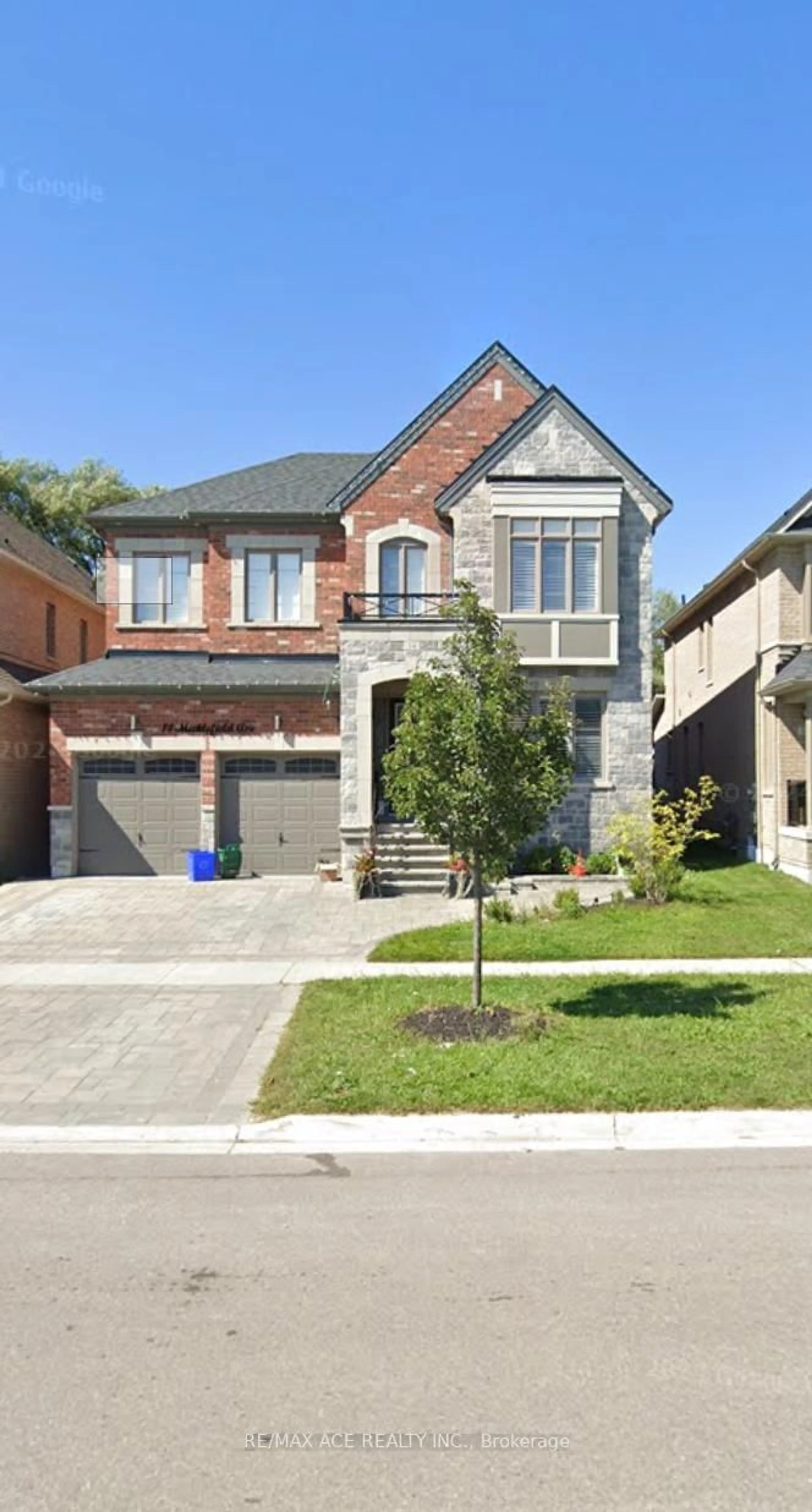 Home with brick exterior material, street for 14 Micklefield Ave, Whitby Ontario L1P 0C3