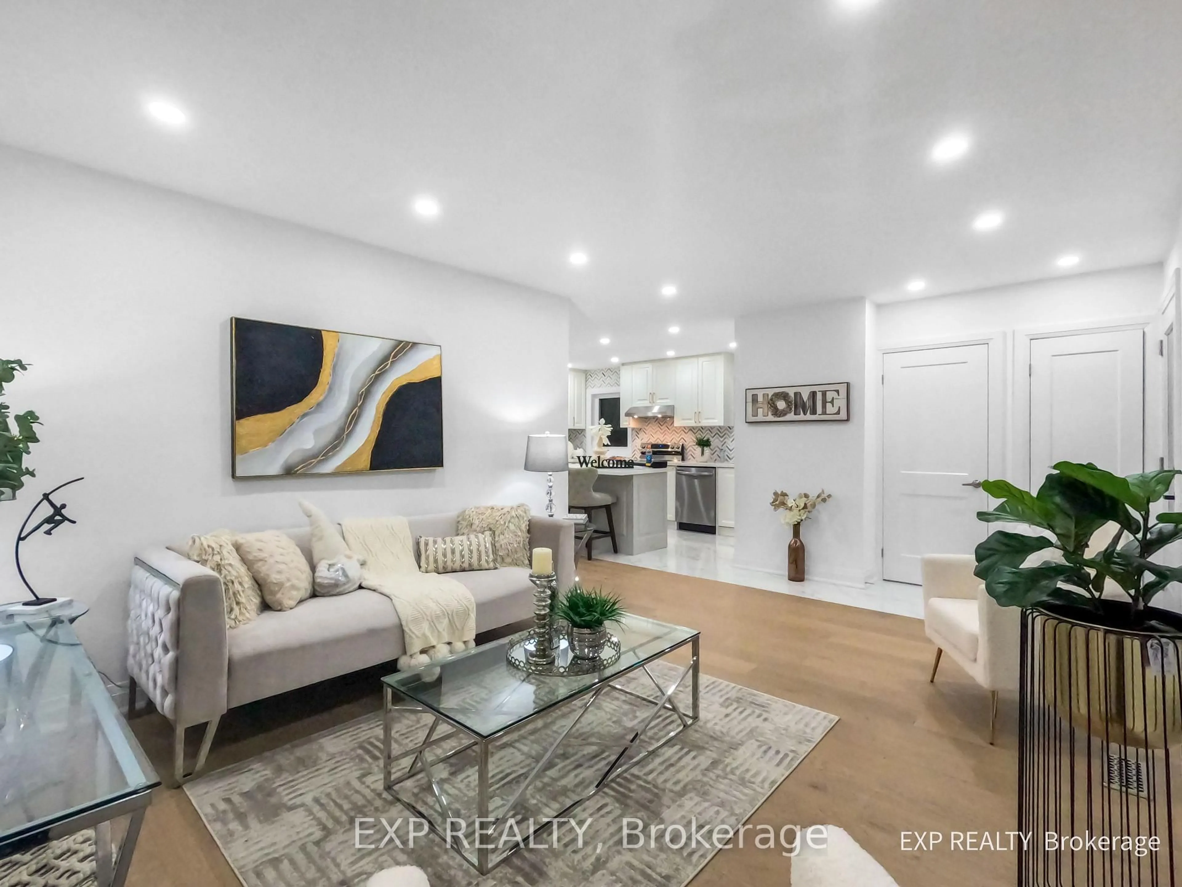 Living room with furniture, unknown for 134 Glenshephard Dr, Toronto Ontario M1K 4N6