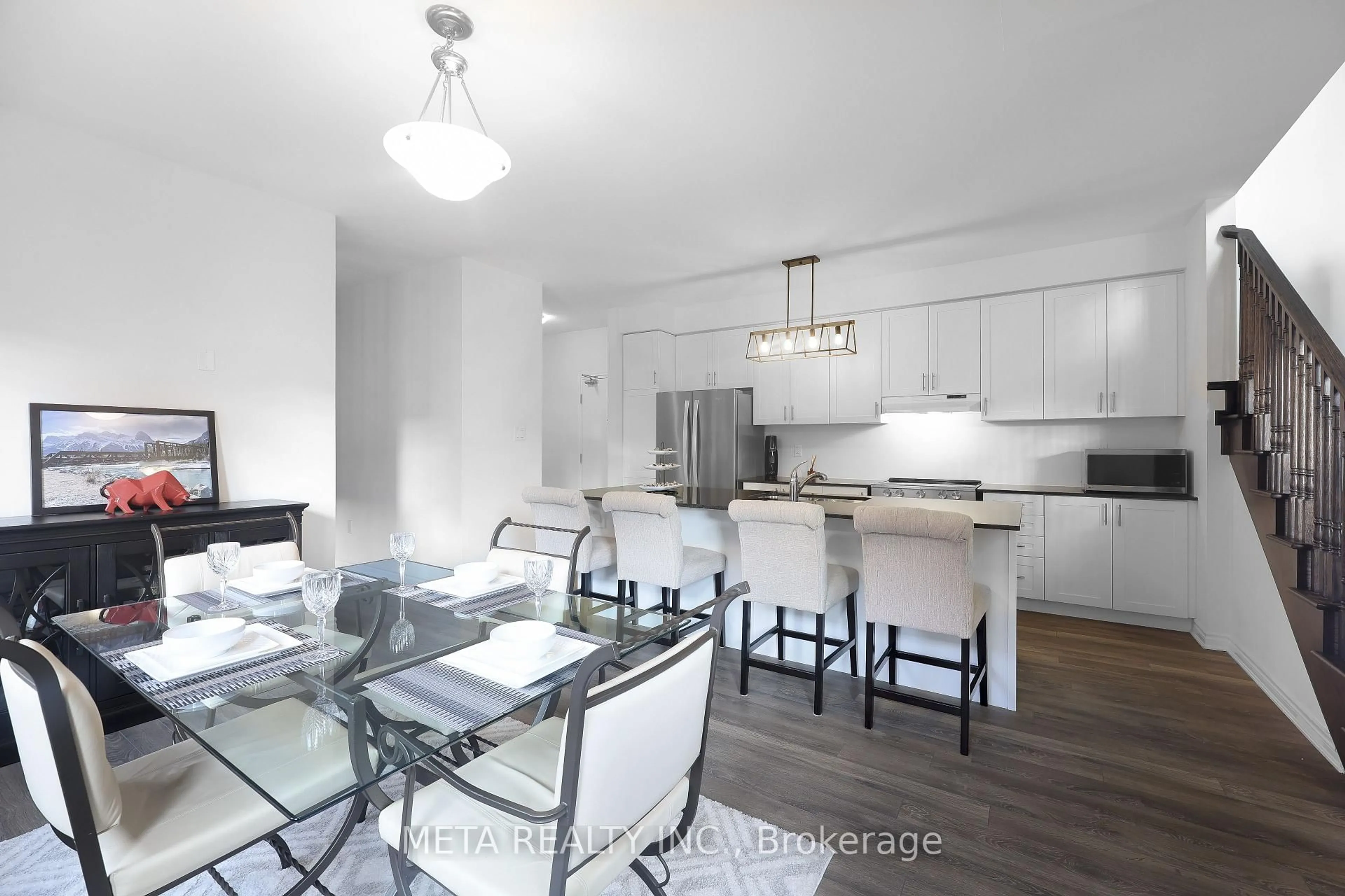 Open concept kitchen, unknown for 1148 Dragonfly Ave #503, Pickering Ontario L1X 0H5