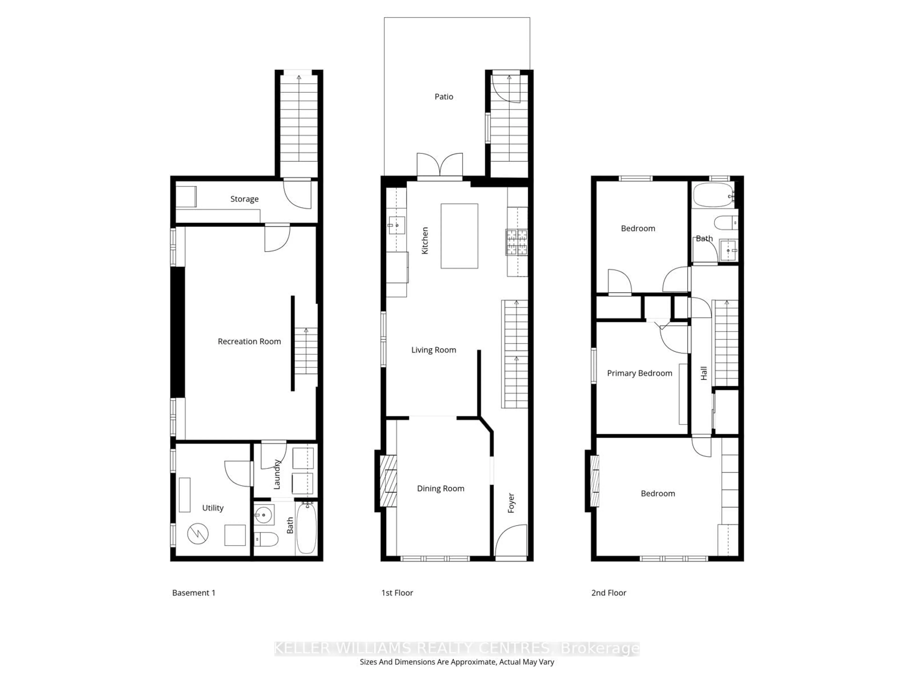 Floor plan for 1780 Gerrard St, Toronto Ontario M4L 2B4
