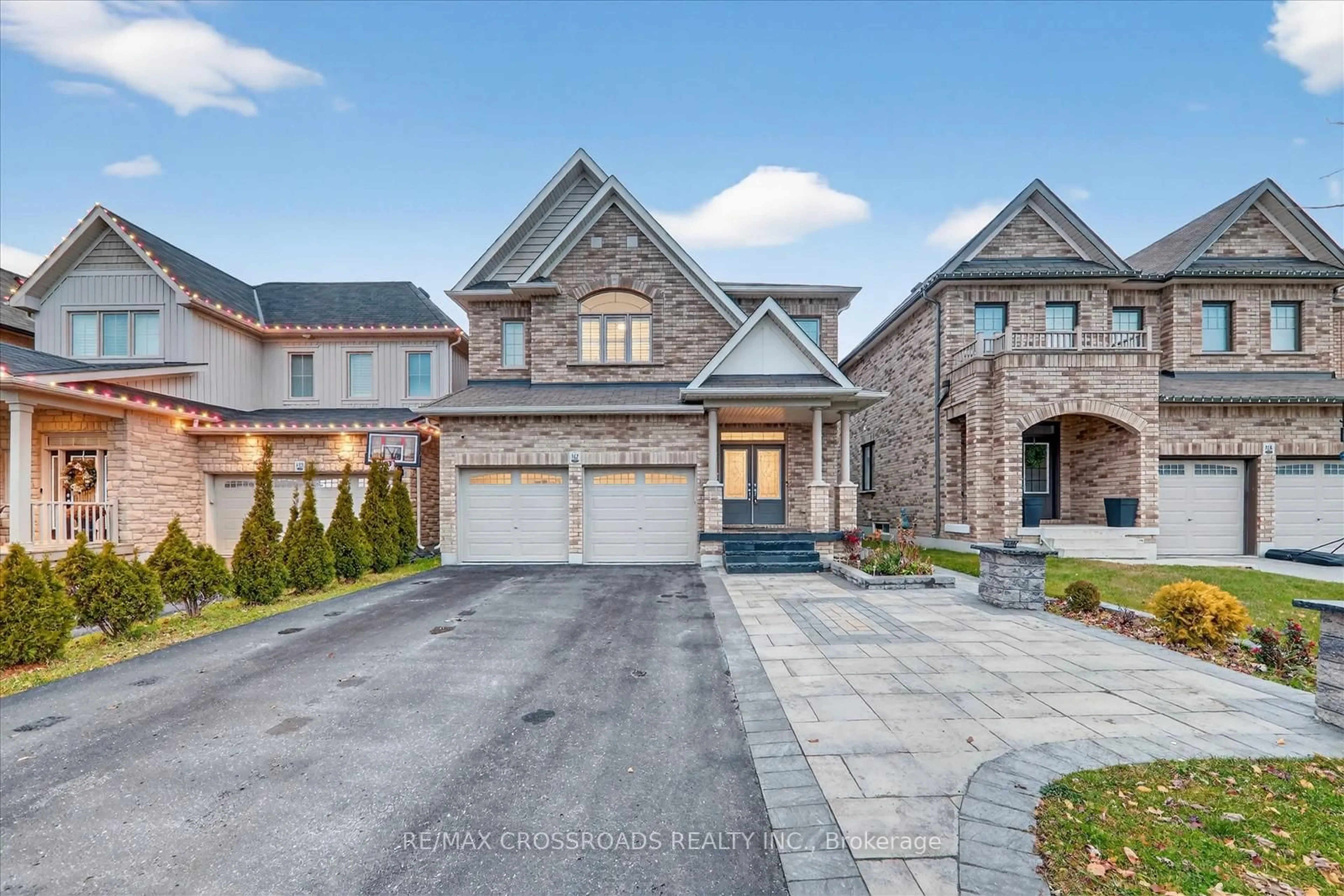 Home with brick exterior material, street for 112 Fred Jackman Ave, Clarington Ontario L1C 0T4