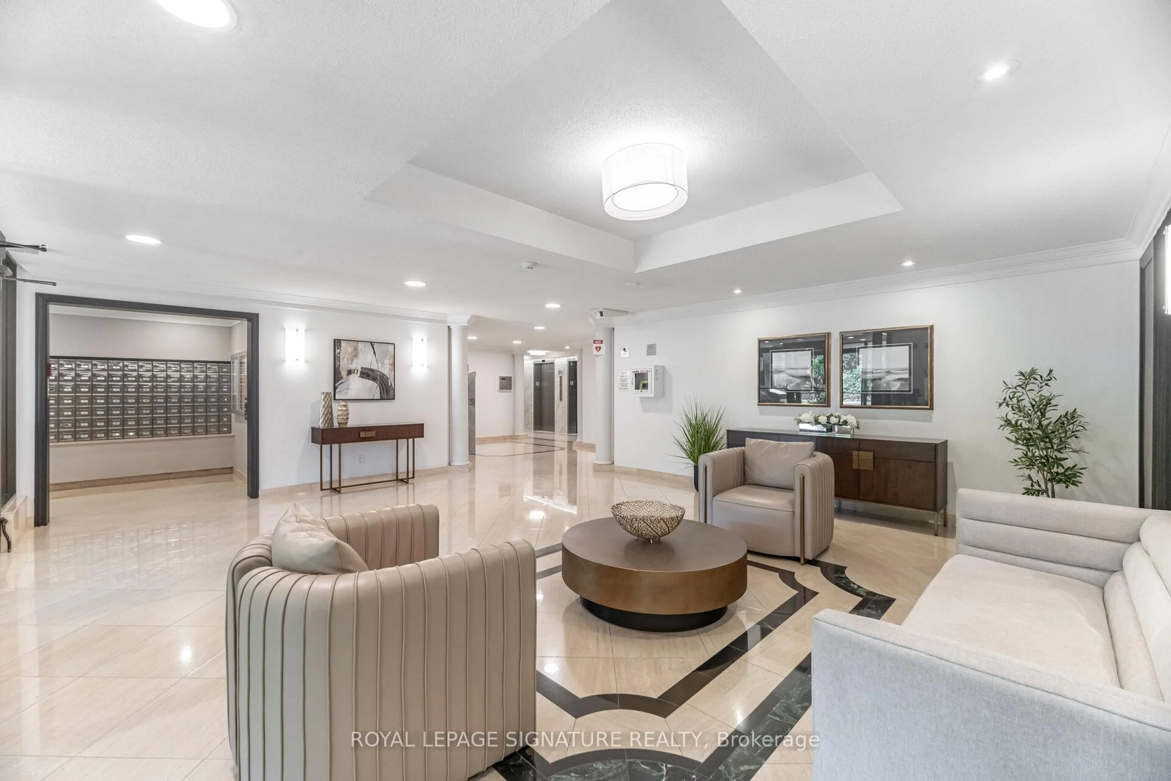 Lobby for 275 Bamburgh Circ #309, Toronto Ontario M1W 3X4