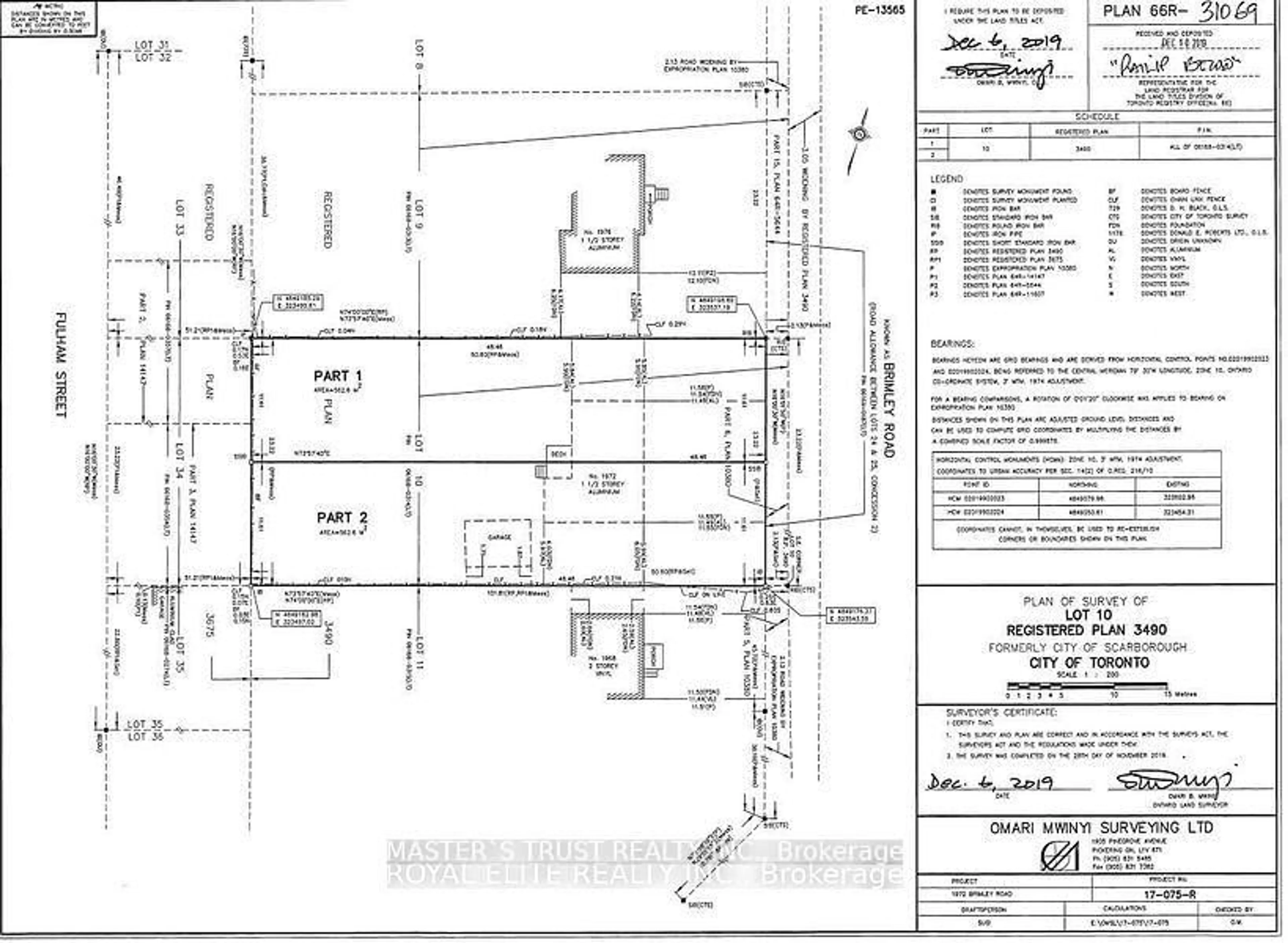 Floor plan for 1972 Brimley Rd, Toronto Ontario M1S 2B2
