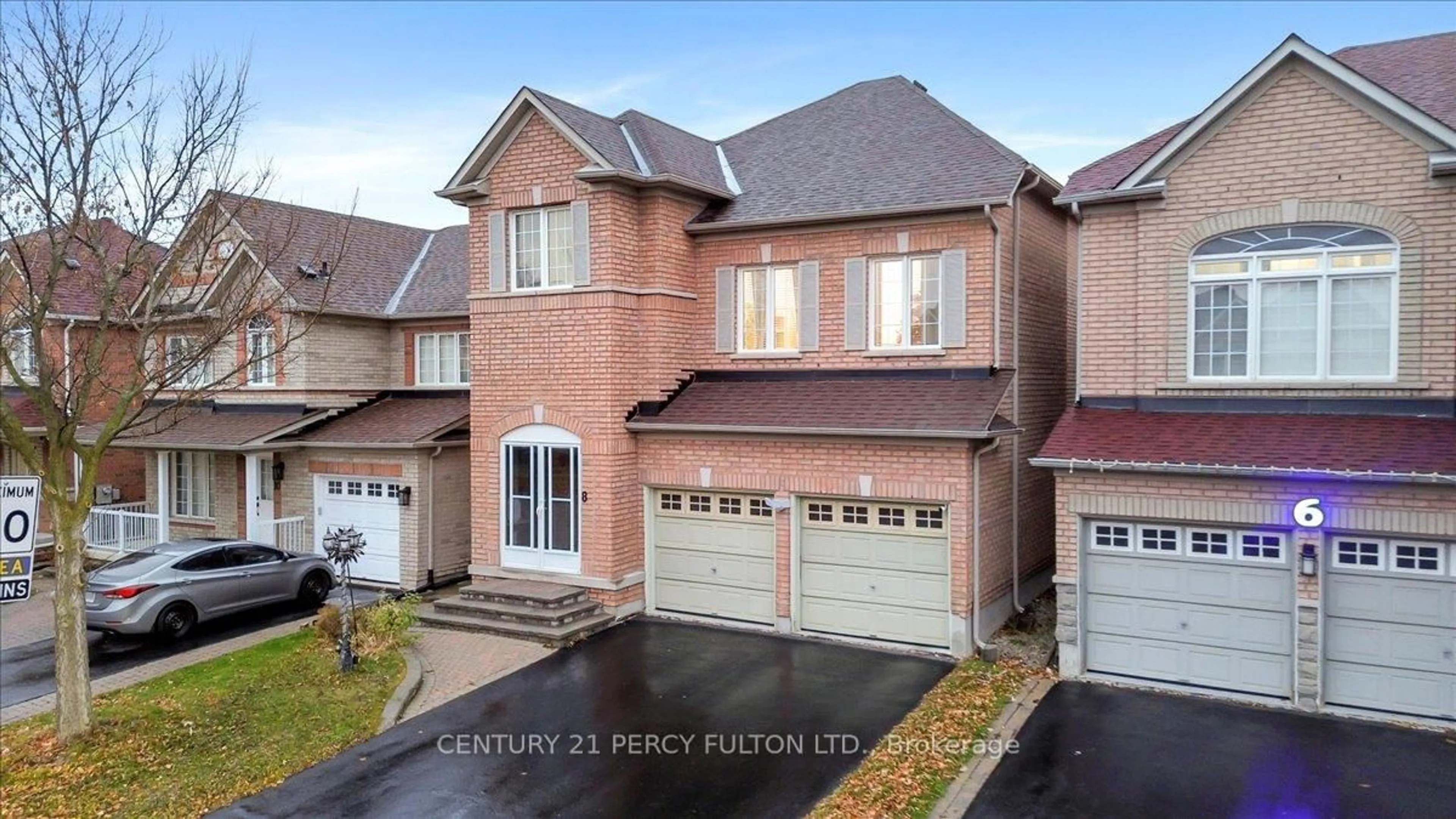 Home with brick exterior material, street for 8 Boulderbrook Dr, Toronto Ontario M1X 2B9