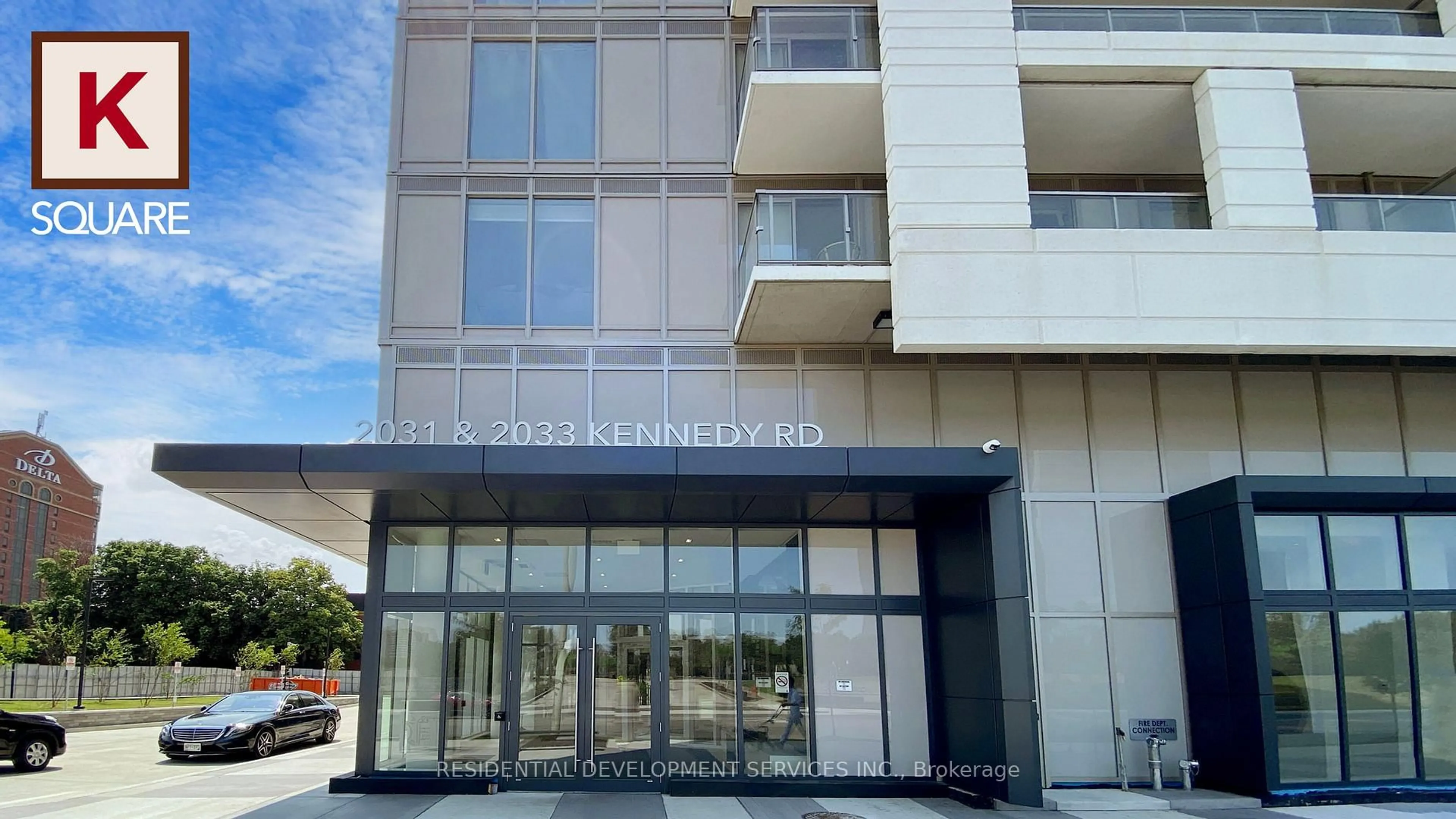 Indoor foyer for 2031 Kennedy Rd #2027, Toronto Ontario M1T 0B8