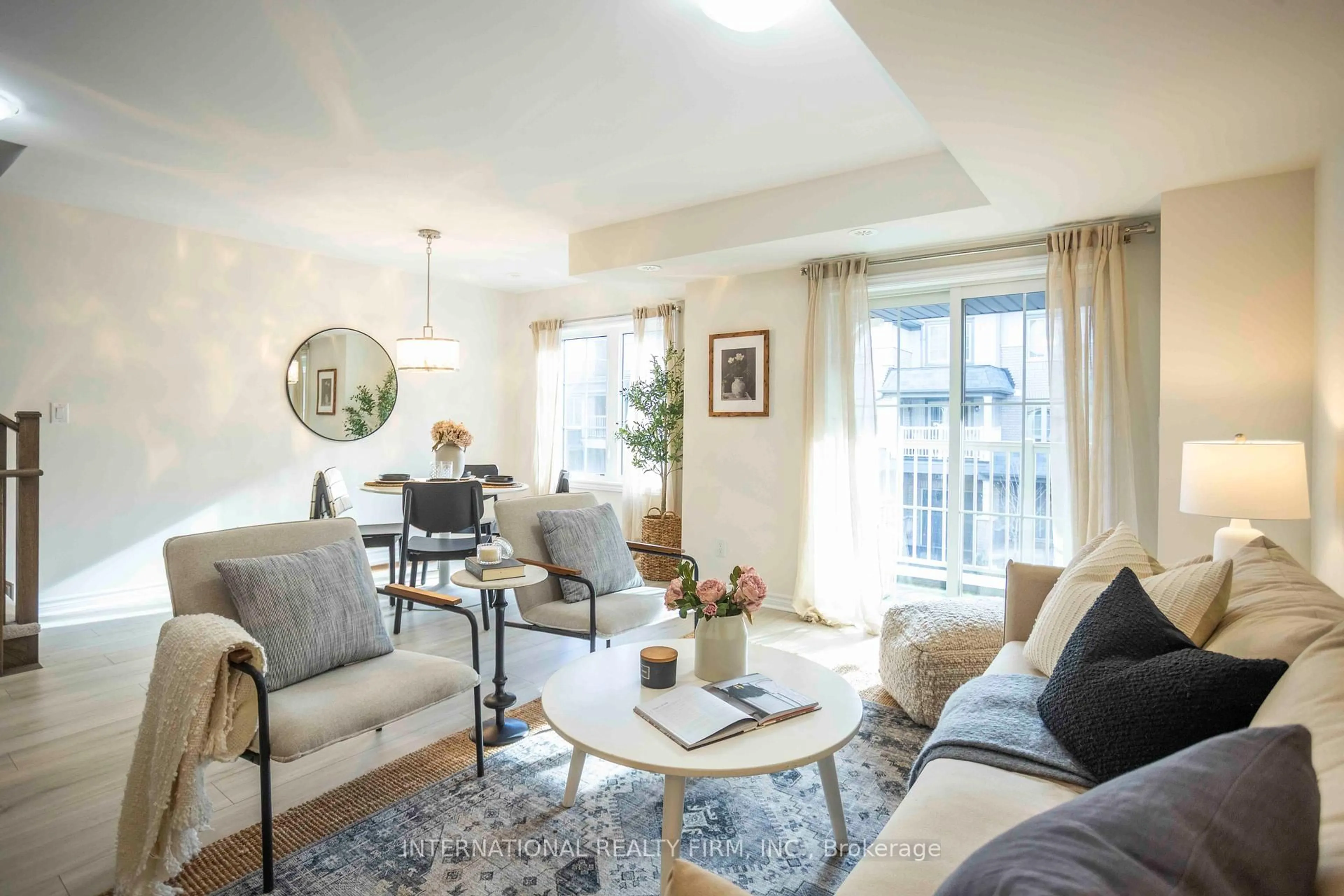 Living room with furniture, unknown for 37 Amulet Way, Whitby Ontario L1R 0R5