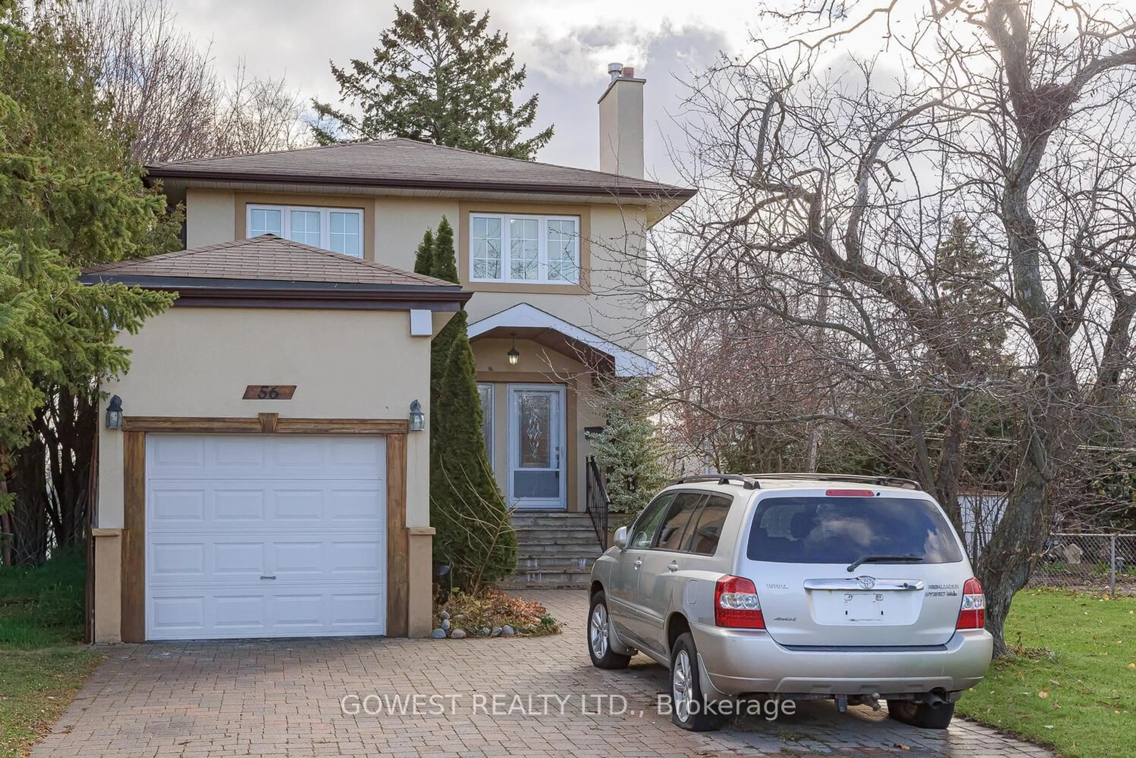 Home with brick exterior material, street for 56 Panmure Cres, Toronto Ontario M1K 4Y6