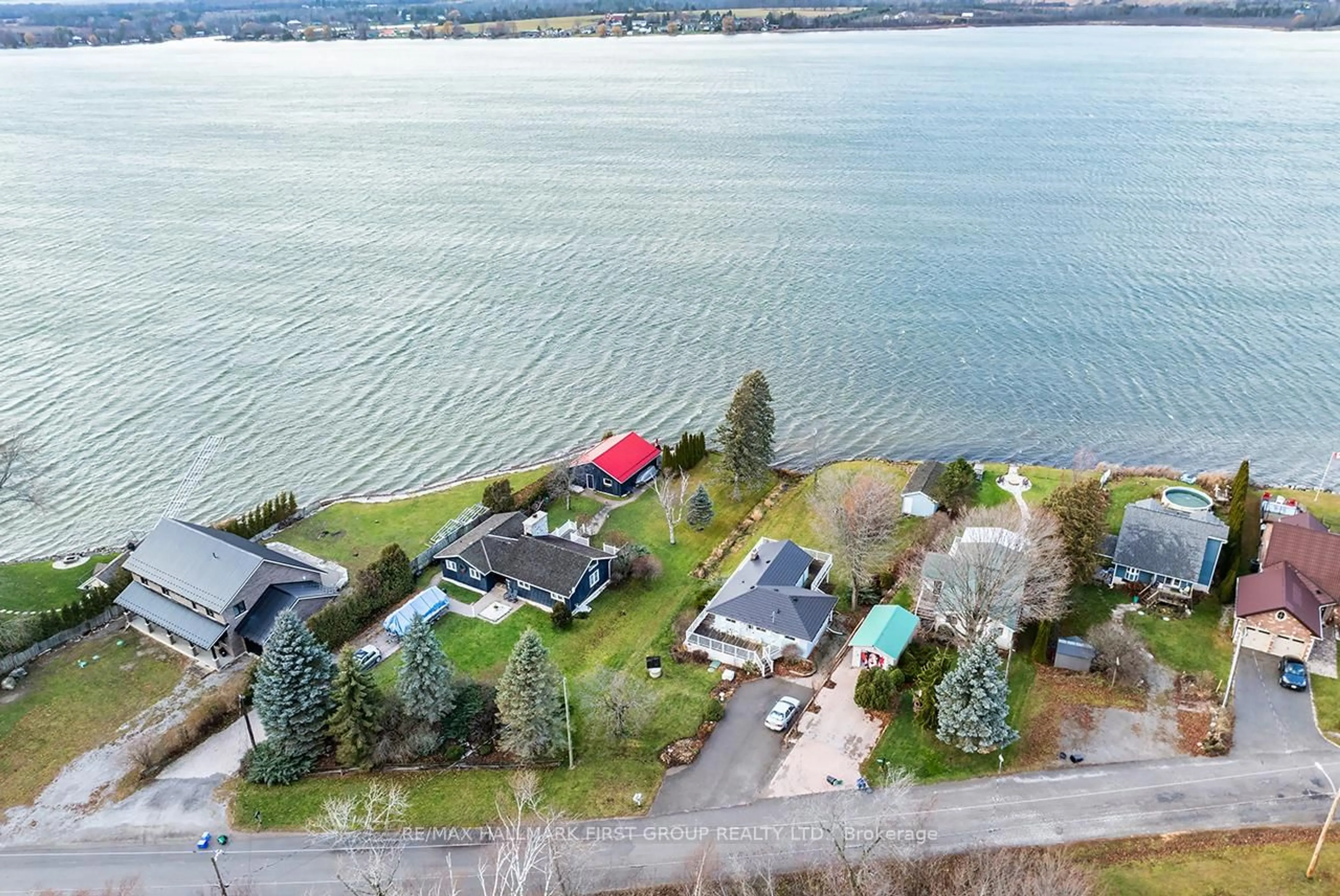 A pic from outside/outdoor area/front of a property/back of a property/a pic from drone, water/lake/river/ocean view for 172 Coleman Cres, Scugog Ontario L0B 1K0