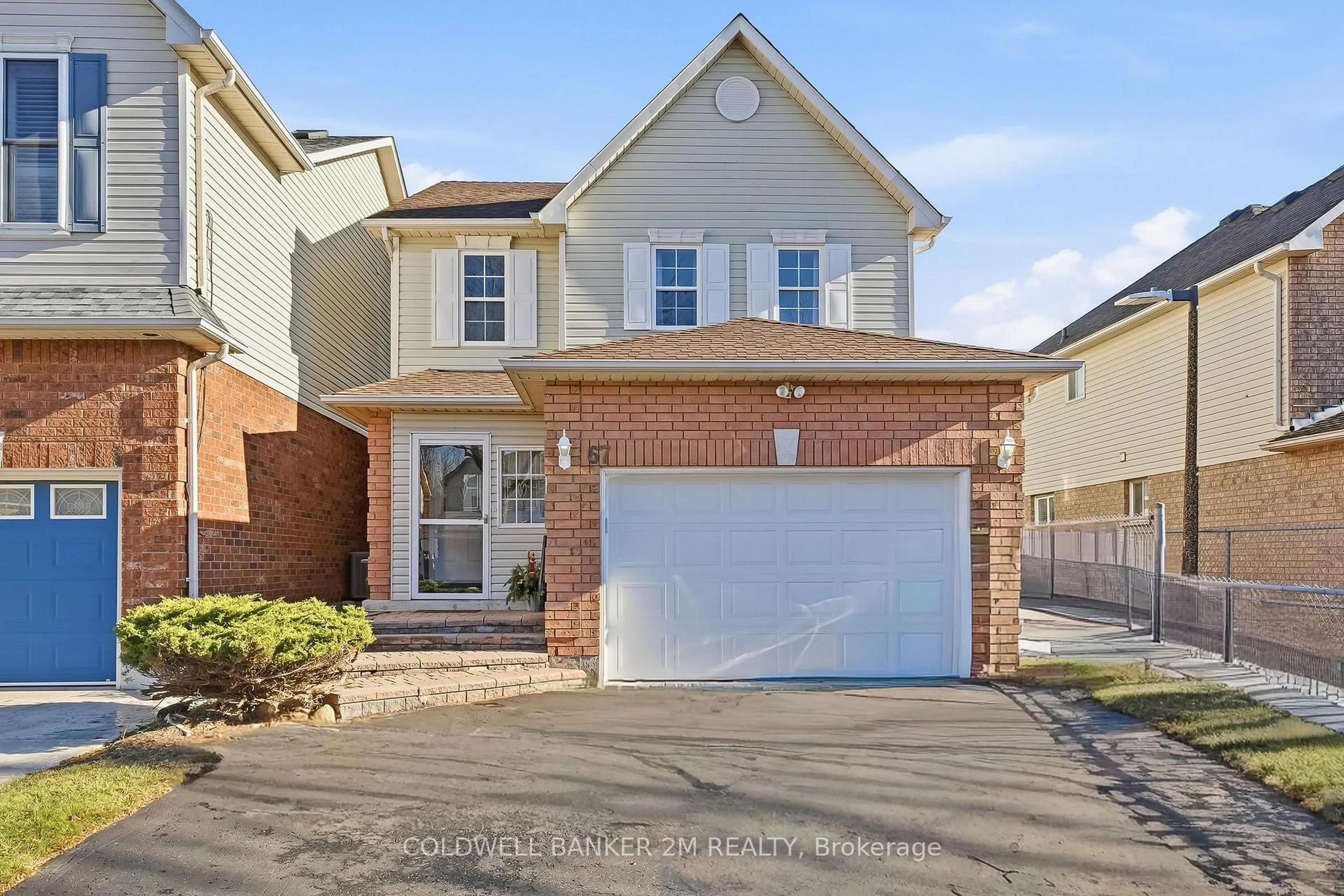 Home with brick exterior material, street for 67 Cecil Found Cres, Clarington Ontario L1E 2V9