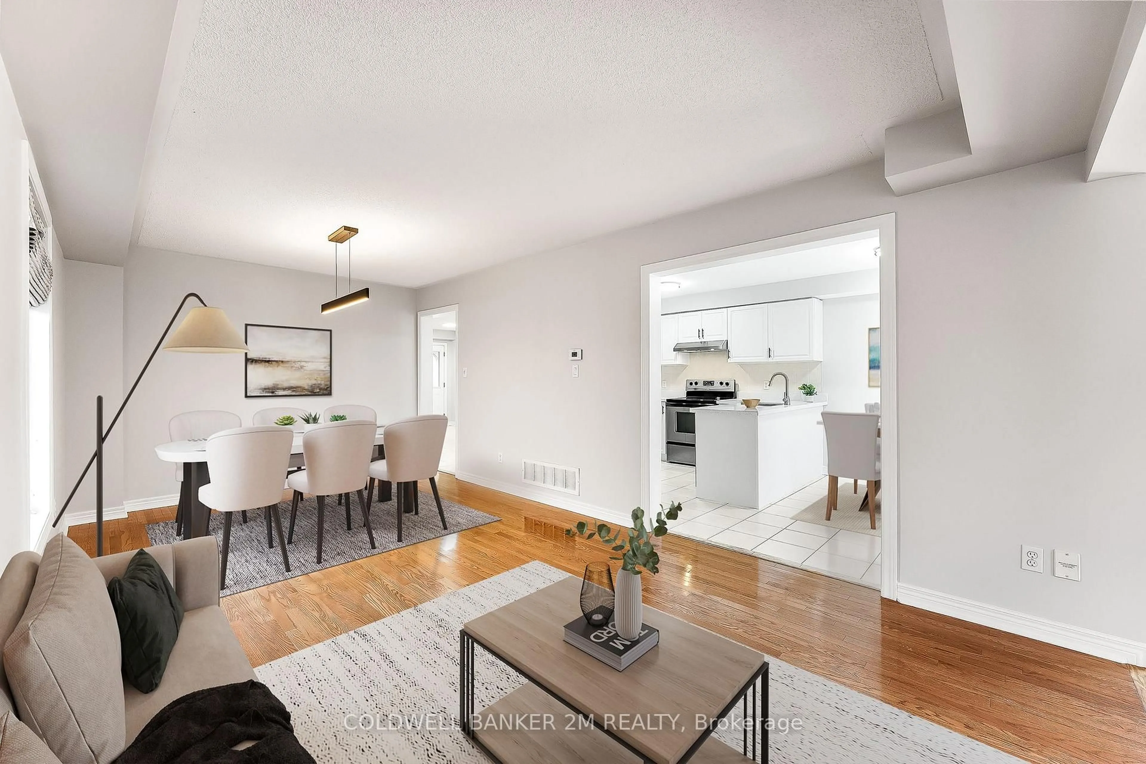 Open concept kitchen, unknown for 67 Cecil Found Cres, Clarington Ontario L1E 2V9