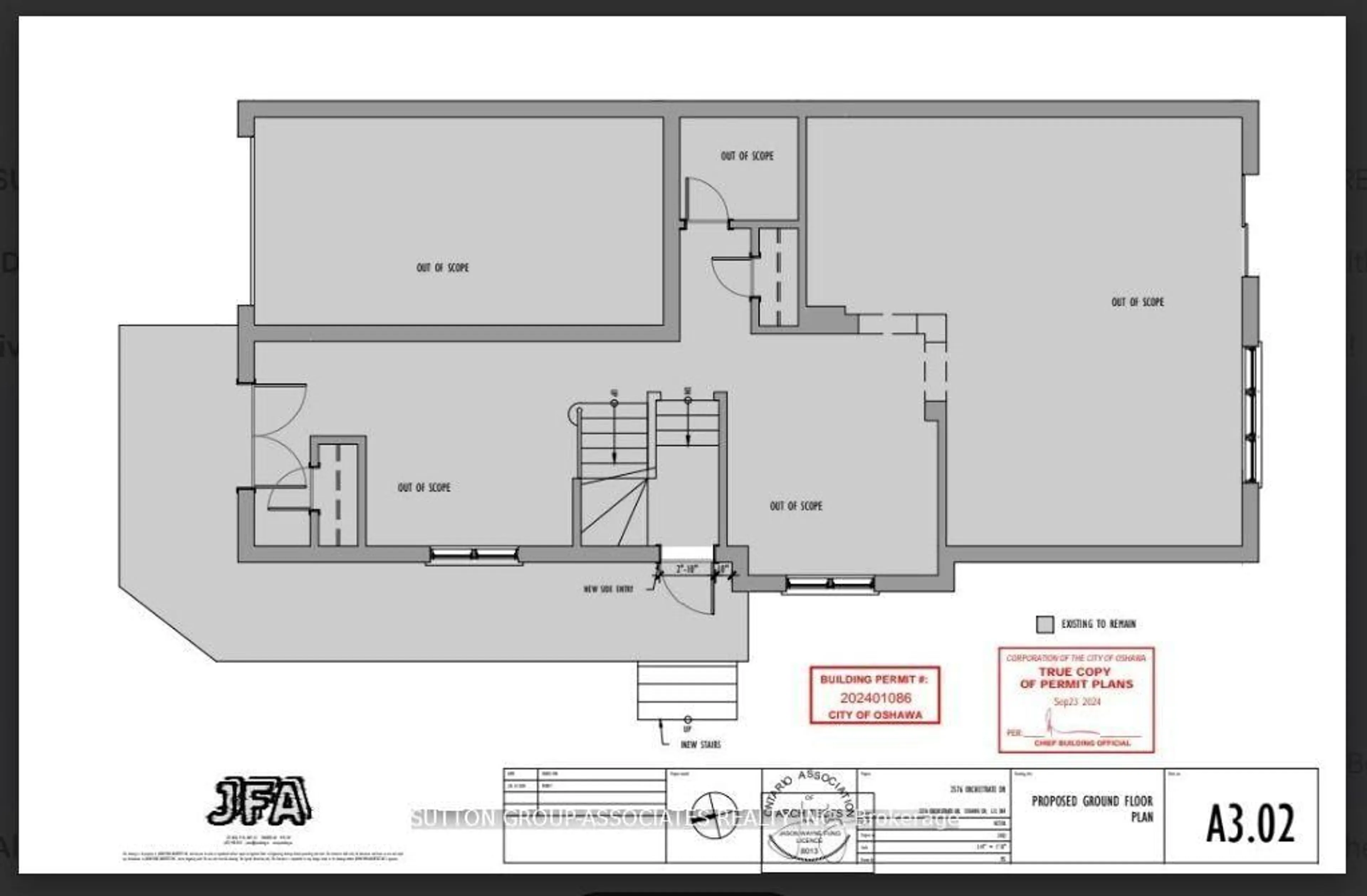 Floor plan for 2576 Orchestrate Dr, Oshawa Ontario L1L 0R4