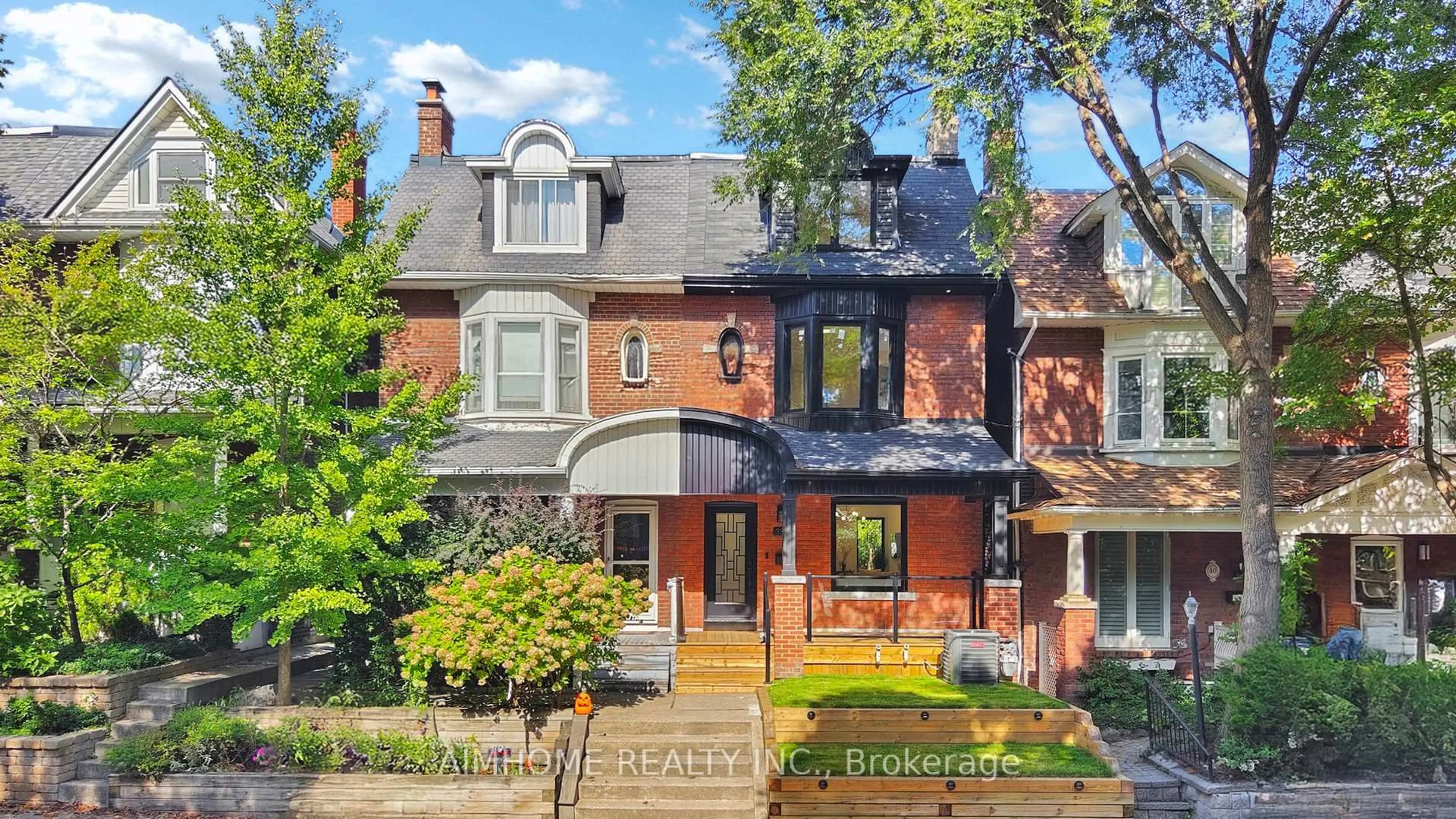 Home with brick exterior material, street for 38 Sparkhall Ave, Toronto Ontario M4K 1G5