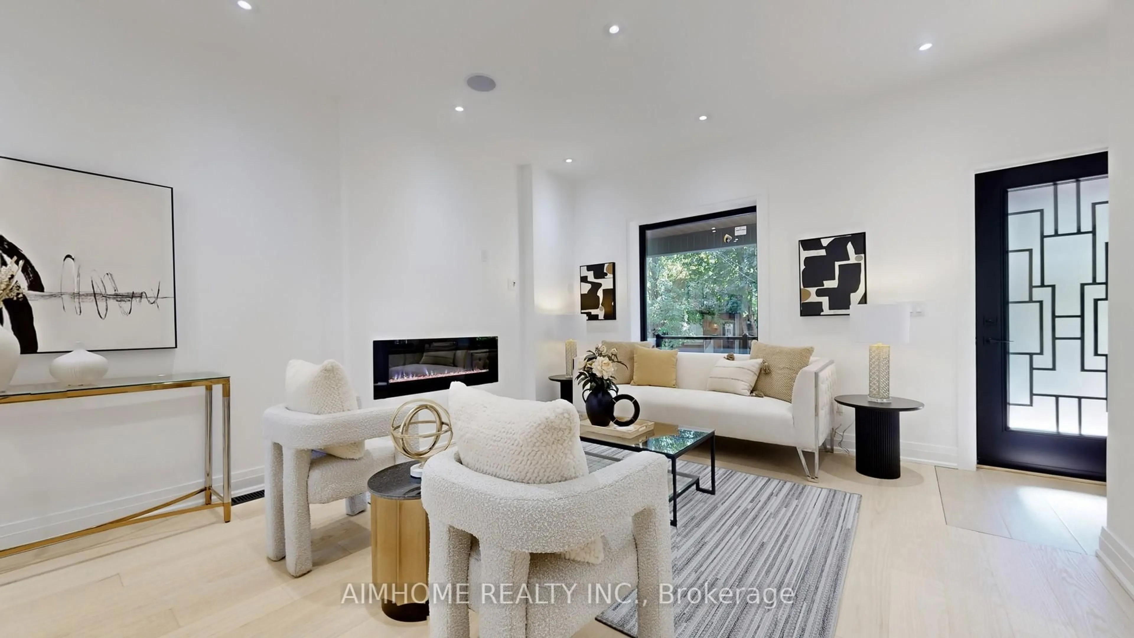 Living room with furniture, unknown for 38 Sparkhall Ave, Toronto Ontario M4K 1G5