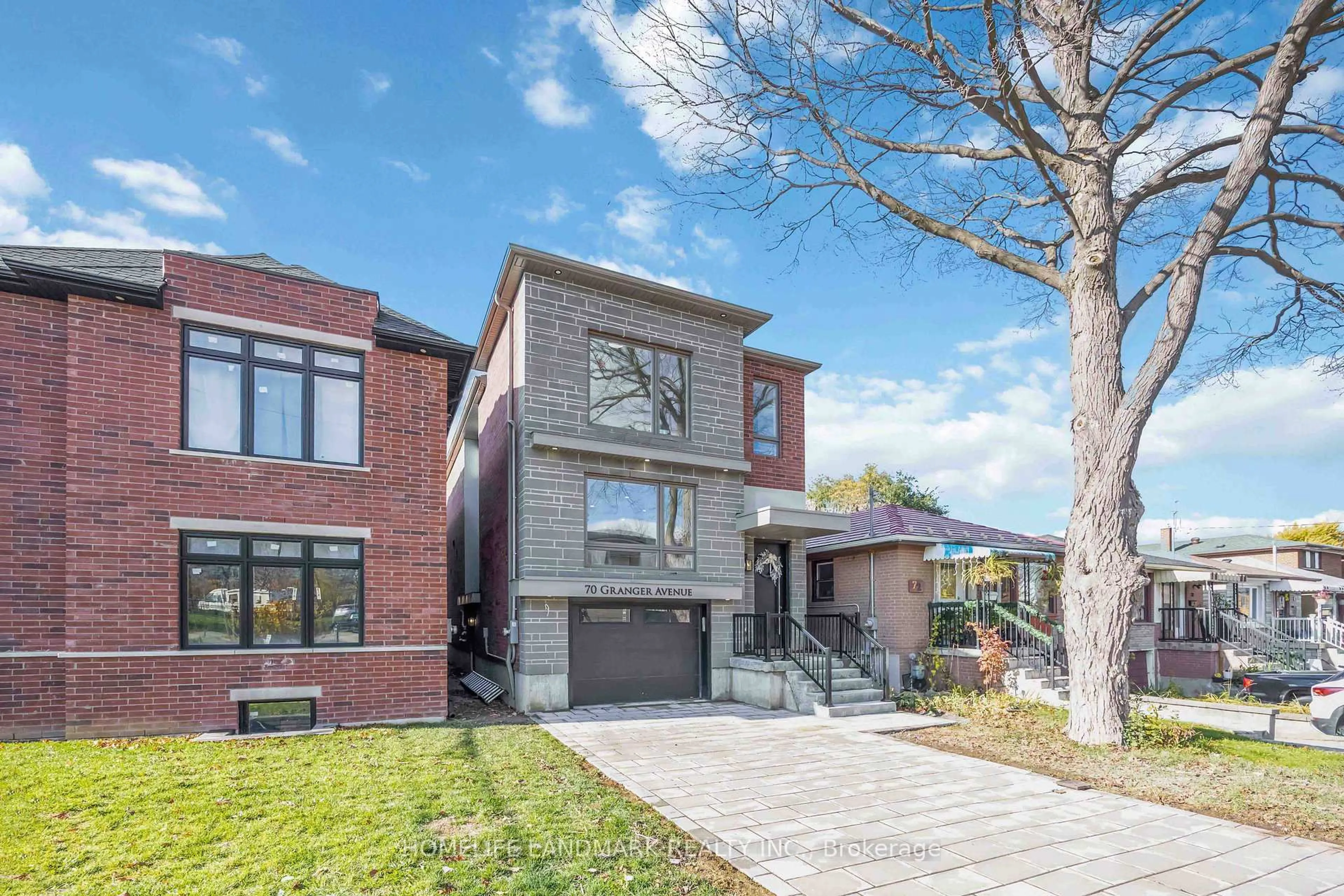 Home with brick exterior material, street for 70 Granger Ave, Toronto Ontario M1K 3L3