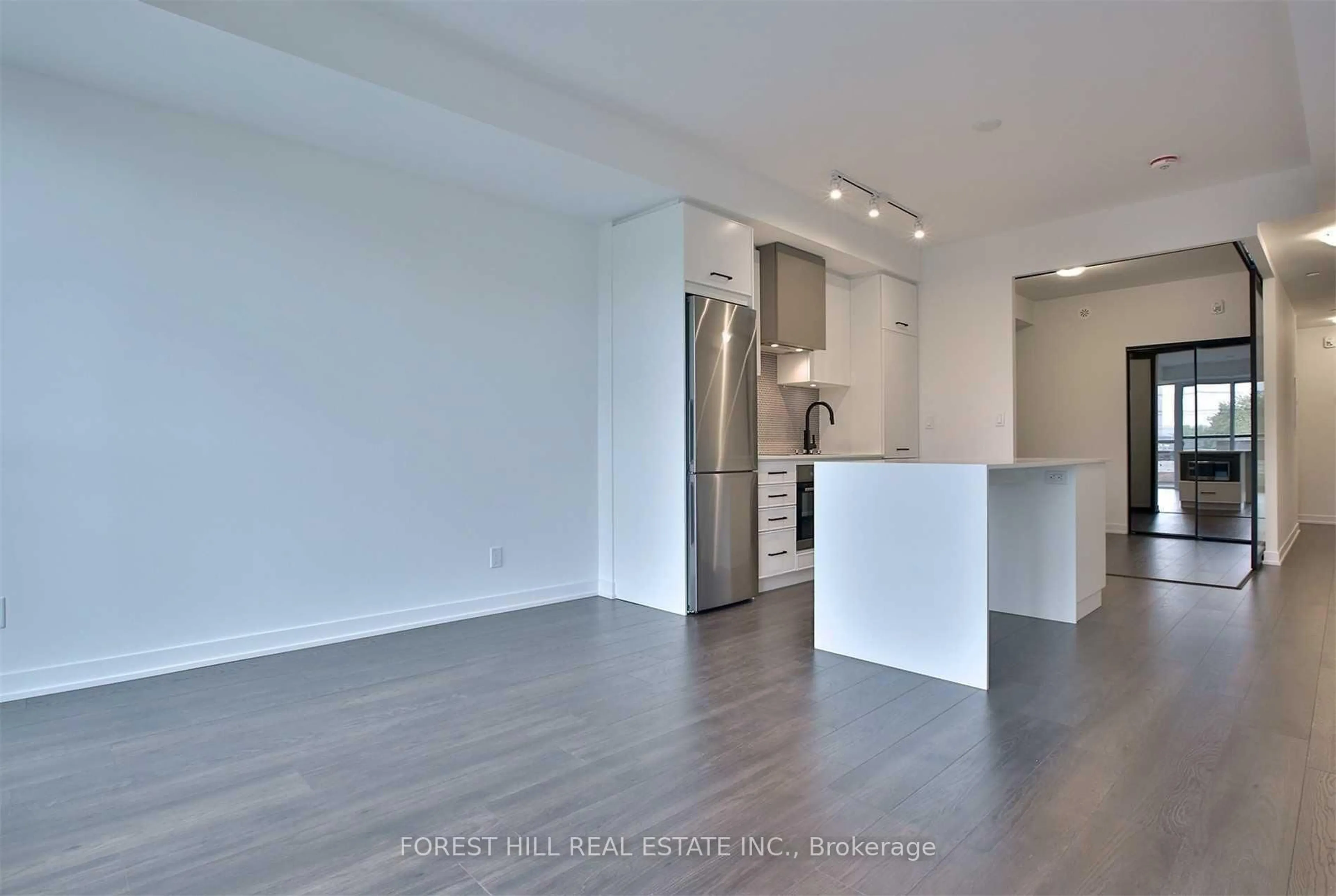 Open concept kitchen, unknown for 899 Queen St #402, Toronto Ontario M4M 1J4