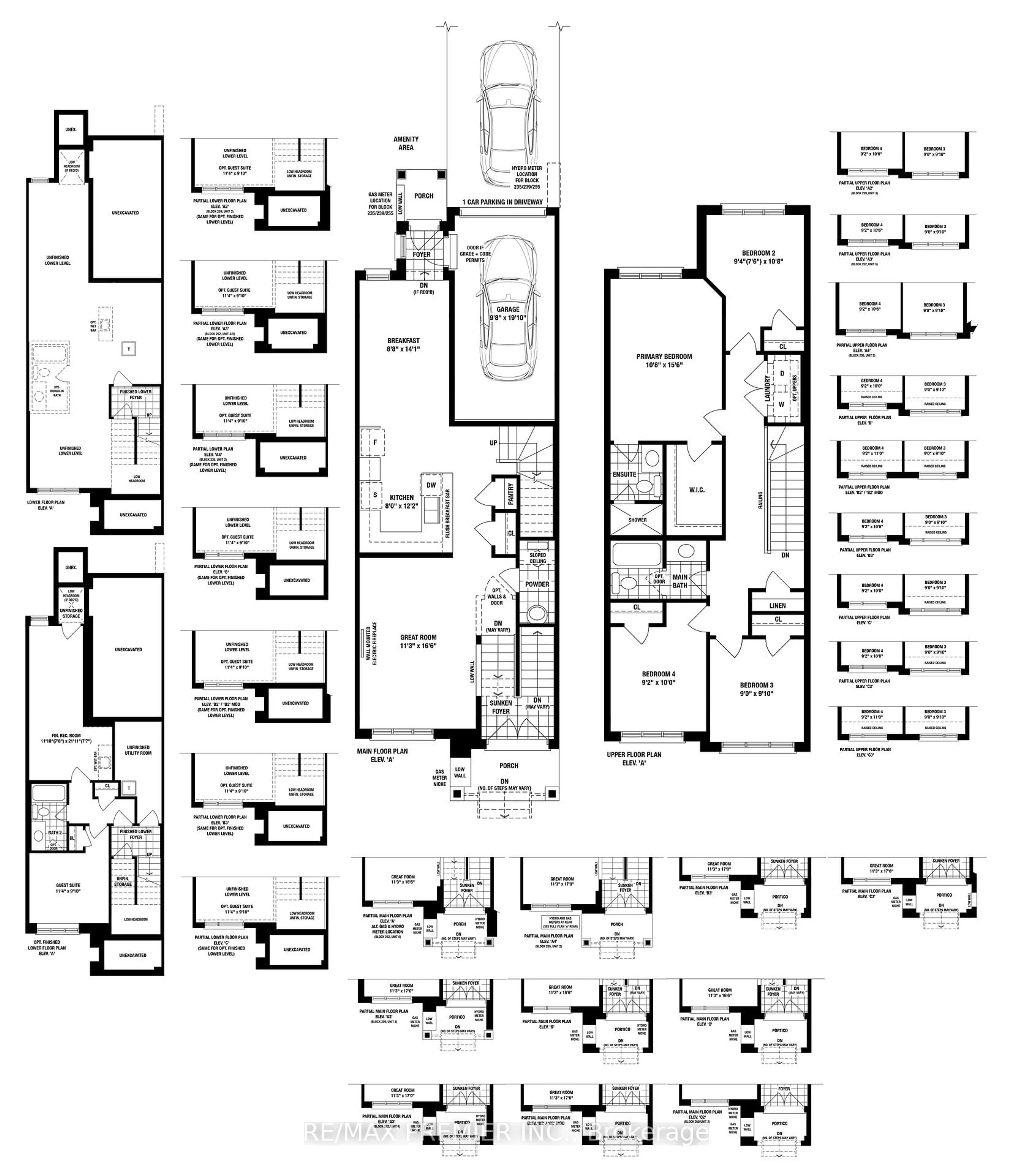 Floor plan for 2968 Peter Matthews Dr #Nova Model, Pickering Ontario L1V 2P8