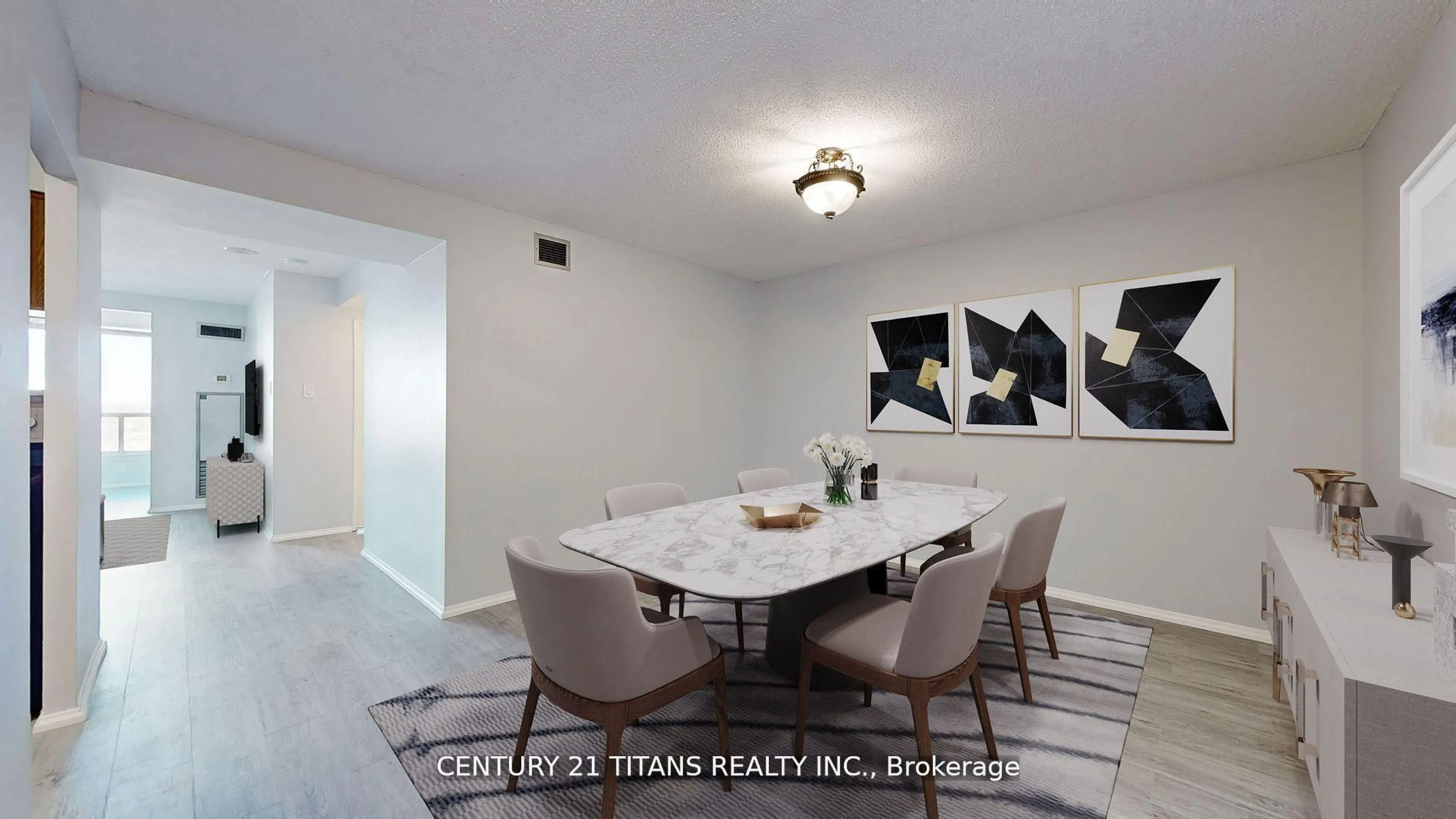 Dining room, ceramic/tile floor for 1890 Valley Farm Rd #1202, Pickering Ontario L1V 6B4