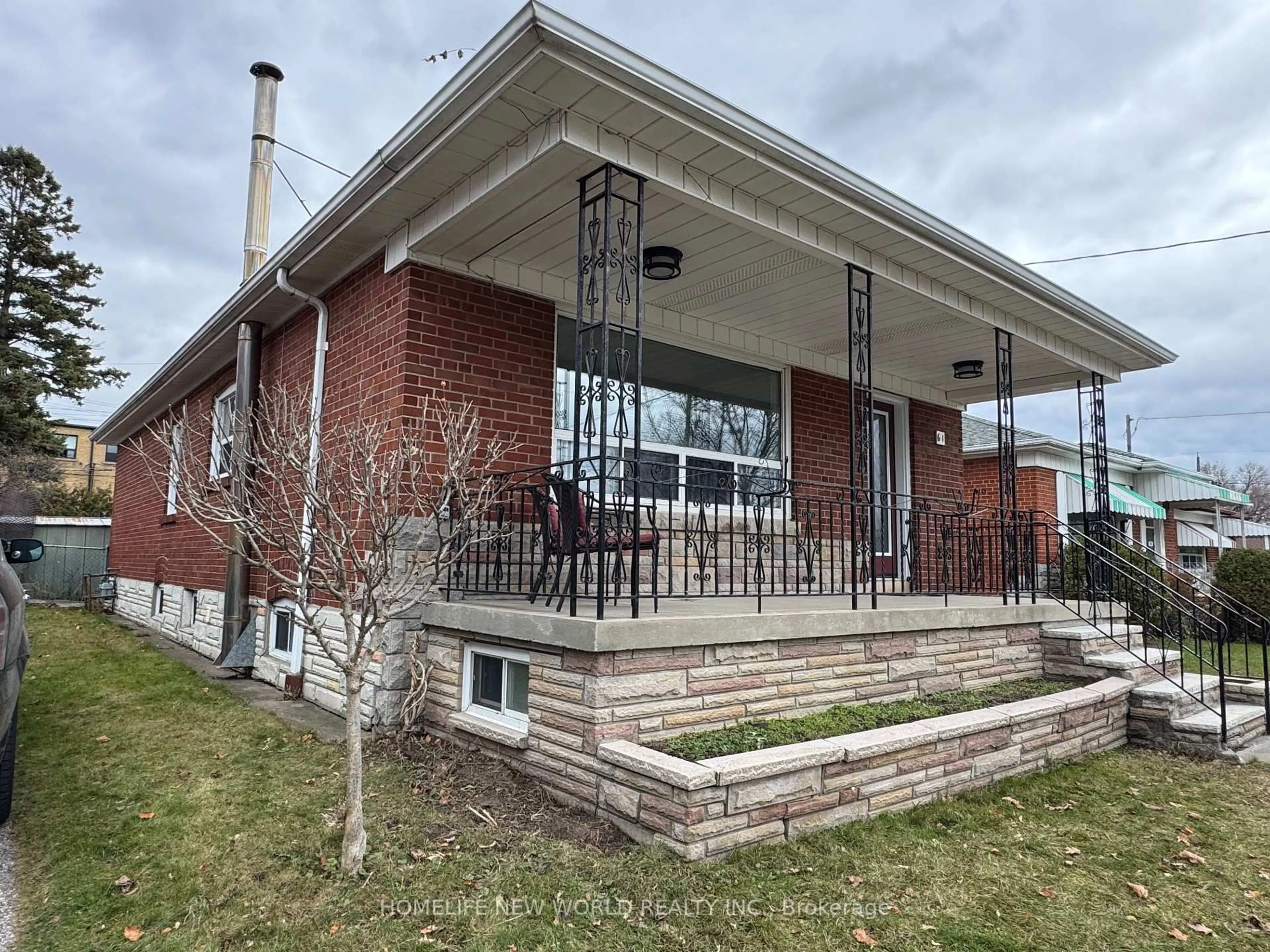 Home with brick exterior material, building for 61 Gilroy Dr, Toronto Ontario M1P 2A2