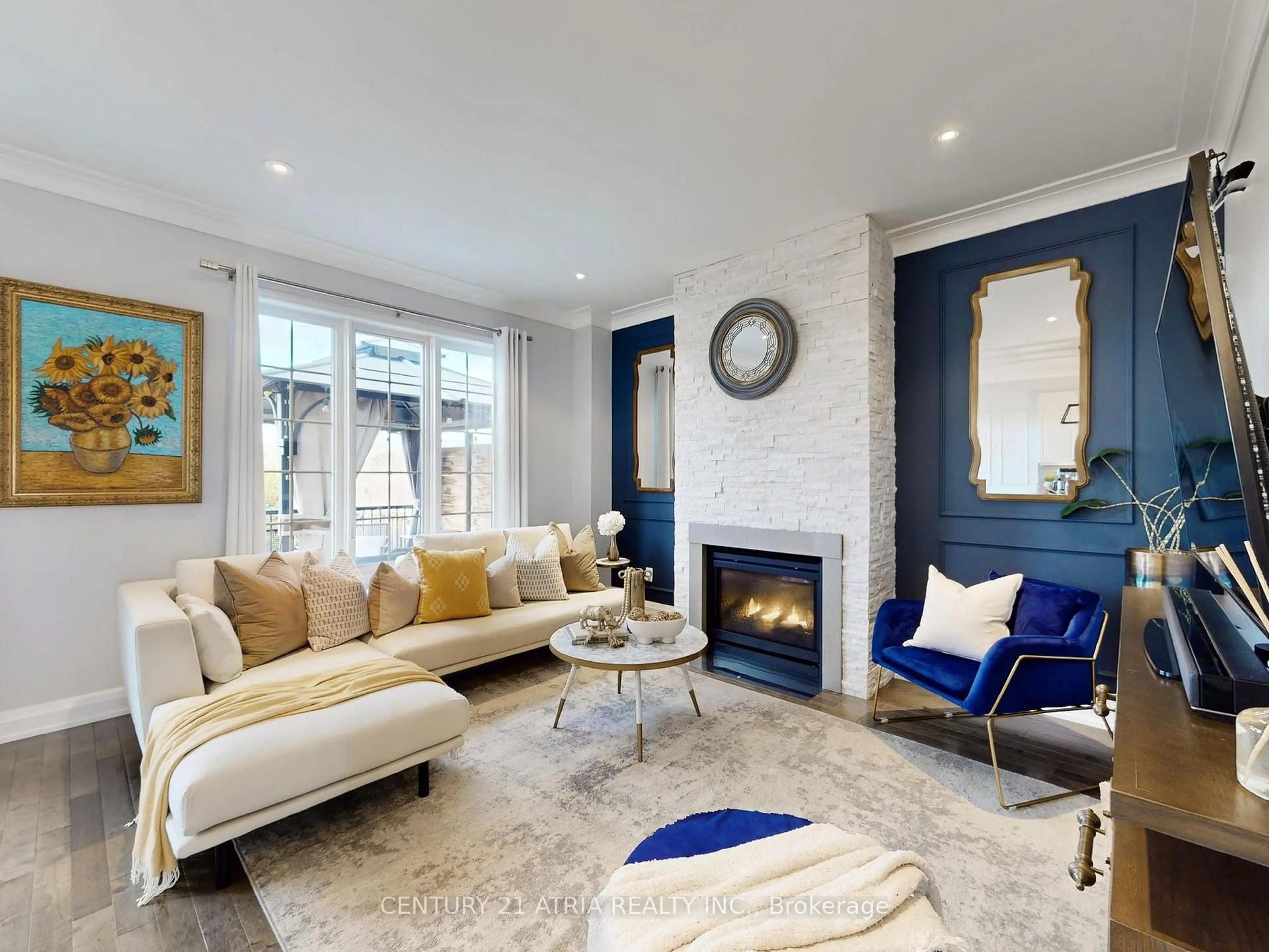 Living room with furniture, unknown for 43 Stockell Cres, Ajax Ontario L1T 4P8