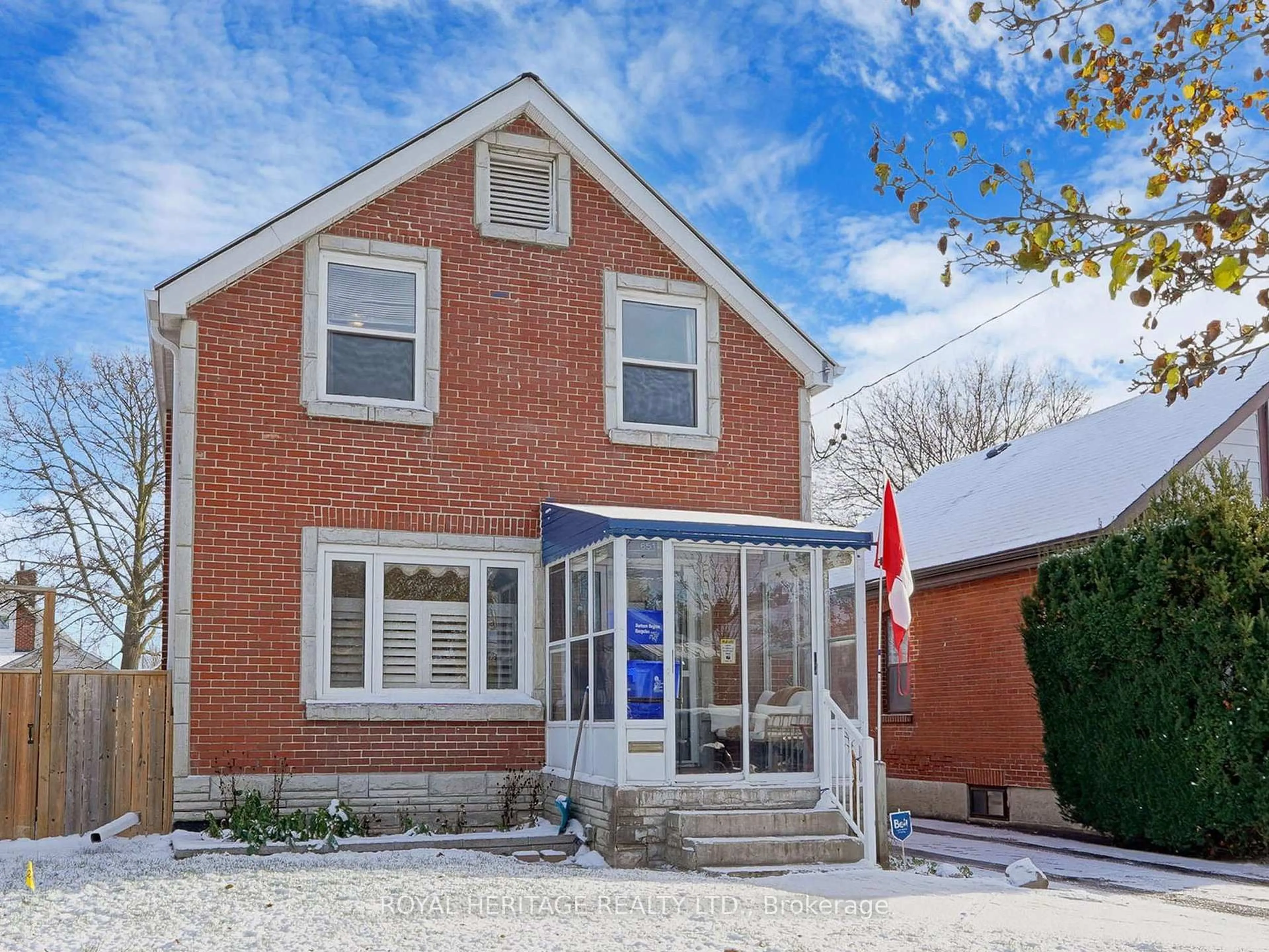 Home with brick exterior material, street for 651 Somerville Ave, Oshawa Ontario L1G 4J2