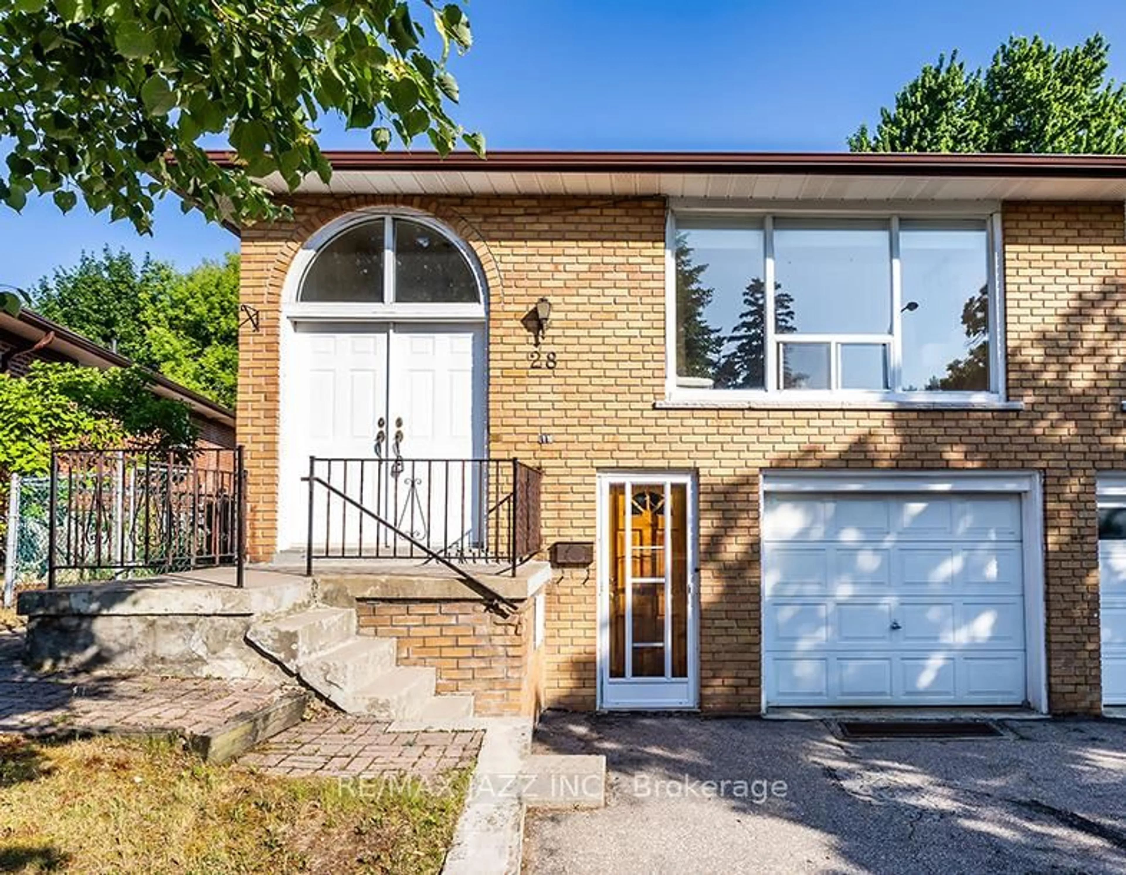 Home with brick exterior material, street for 28 Pilot St, Toronto Ontario M1E 2C5