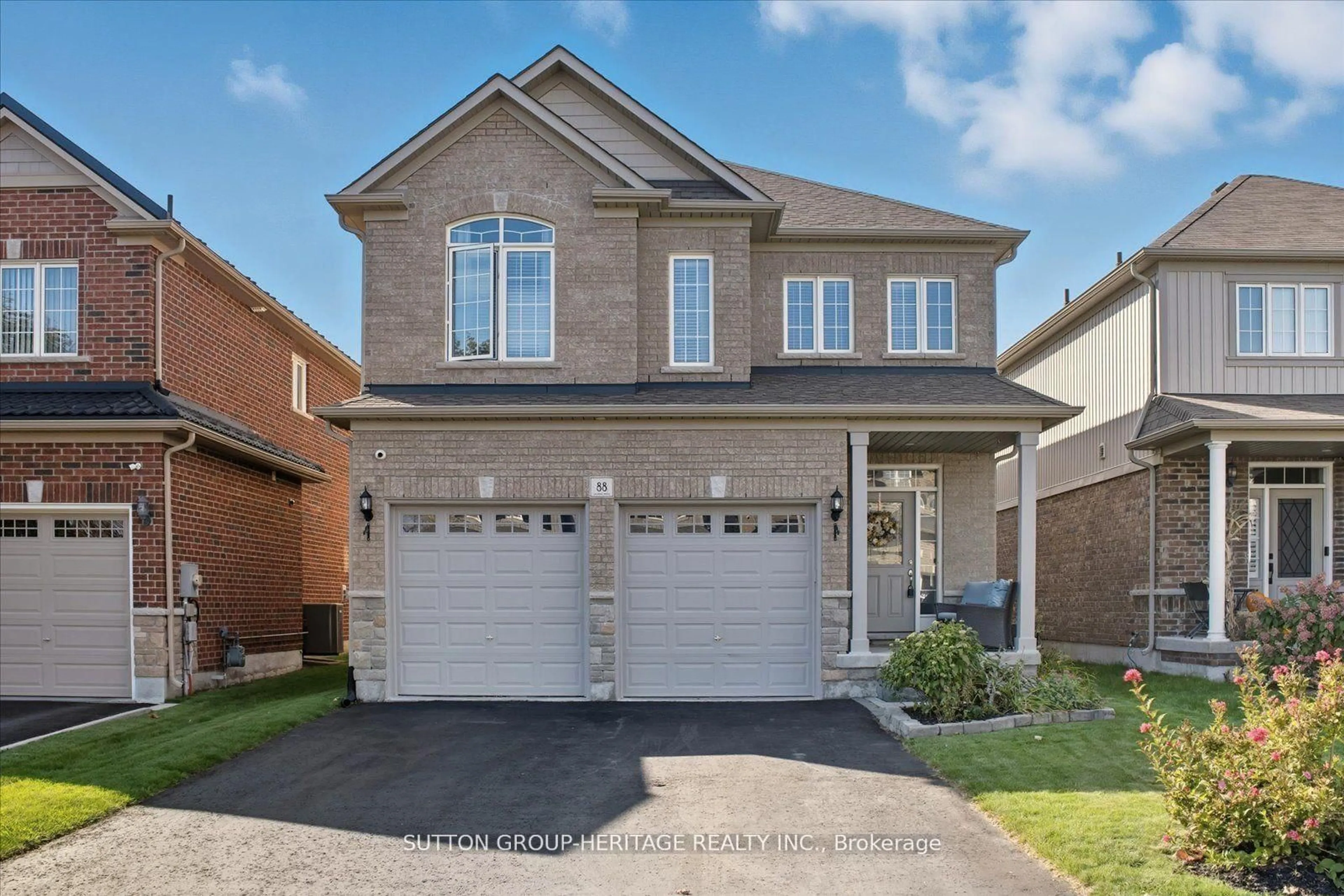 Home with brick exterior material, street for 88 Roy Nichols Dr, Clarington Ontario L1E 0H6