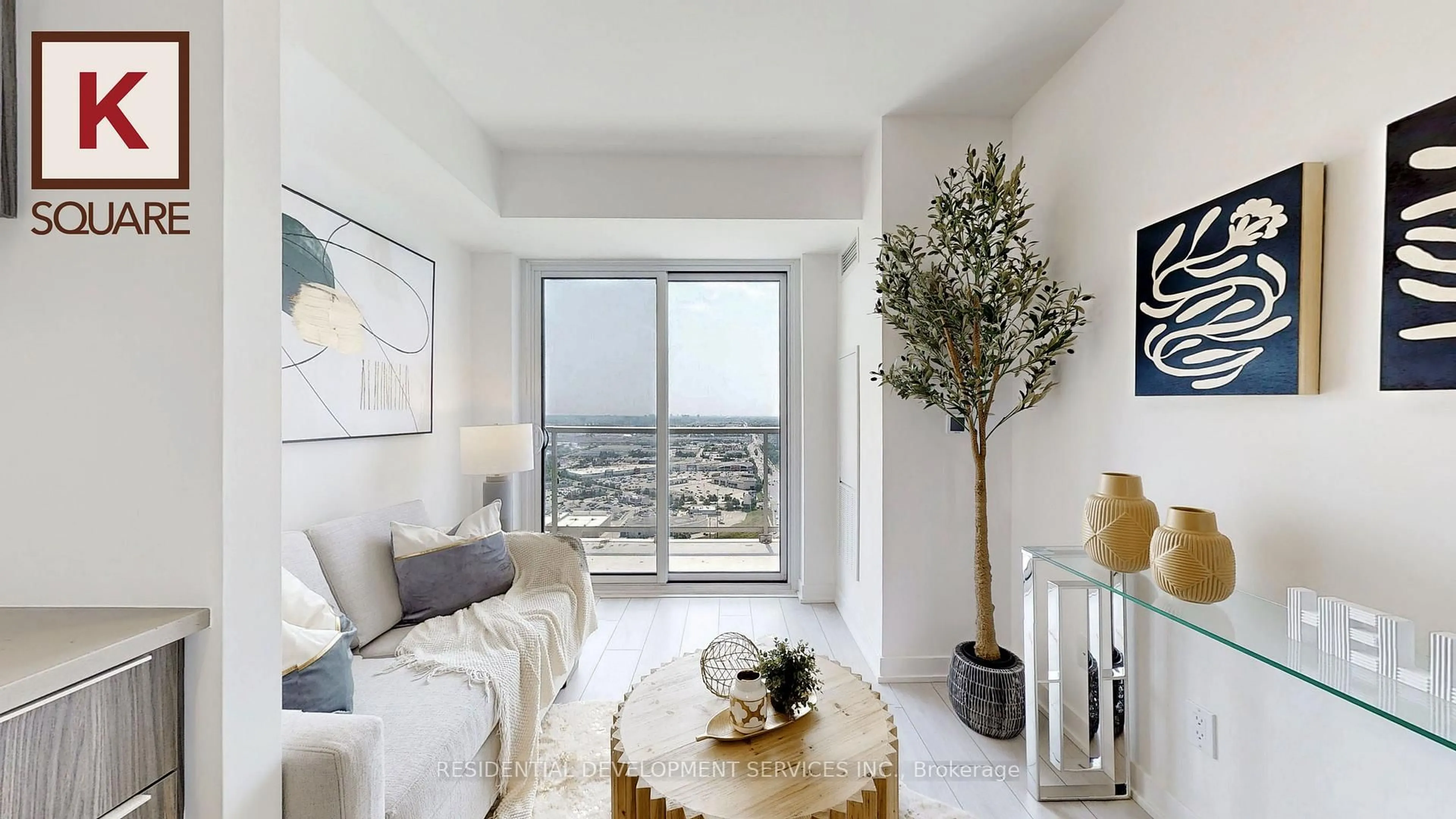 Living room with furniture, unknown for 2031 Kennedy Rd #2127, Toronto Ontario M1T 0B8