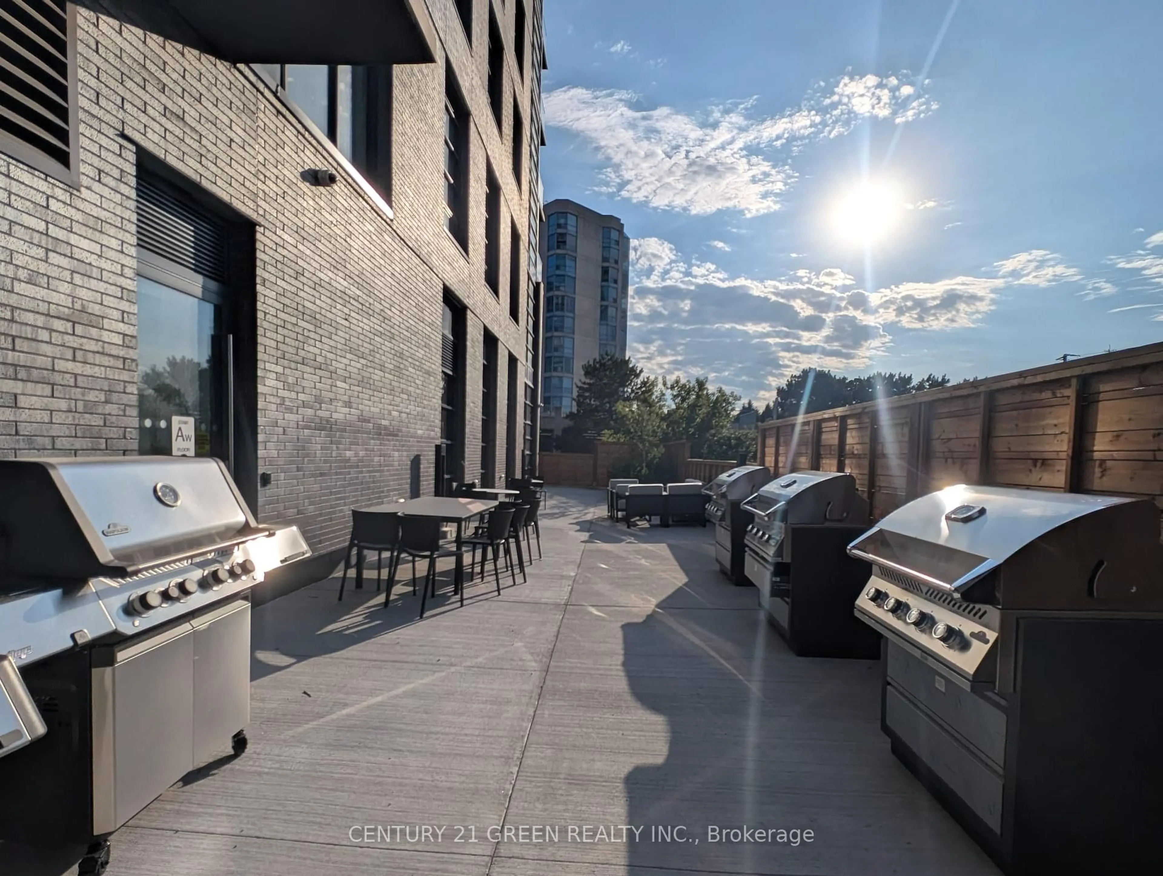 A pic from outside/outdoor area/front of a property/back of a property/a pic from drone, city buildings view from balcony for 1612 Charles St #323C, Whitby Ontario L1N 0P3