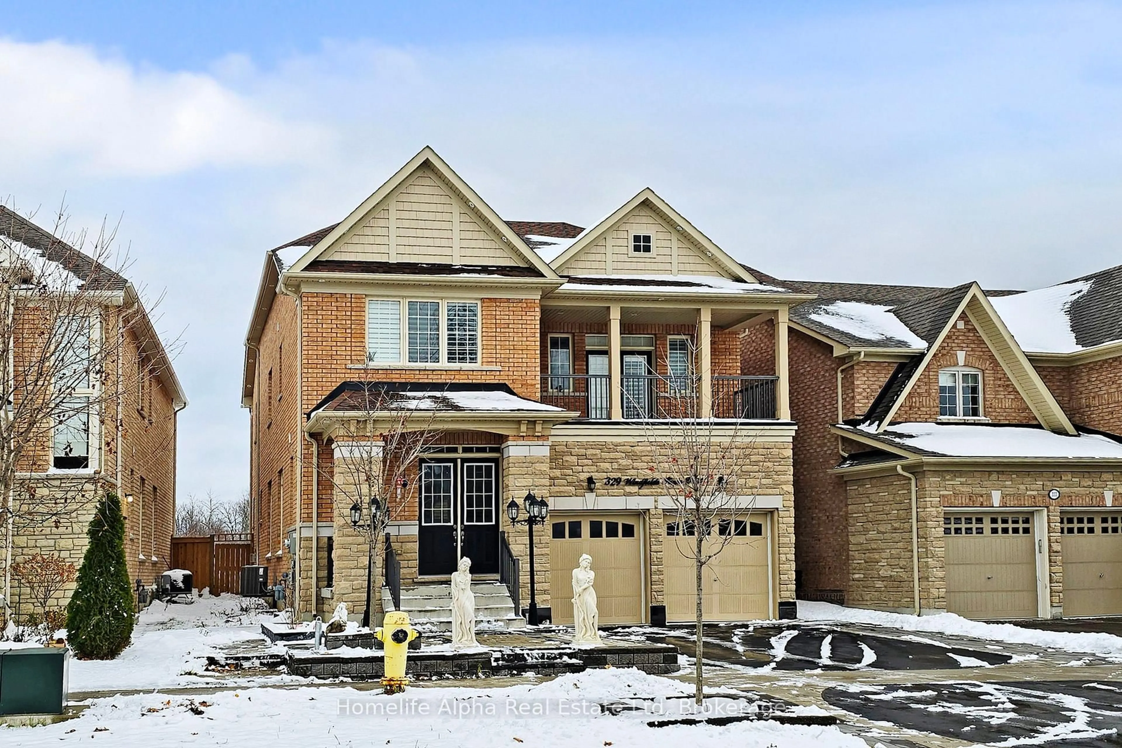 Home with brick exterior material, street for 329 Windfields Farm Dr, Oshawa Ontario L1L 0M2