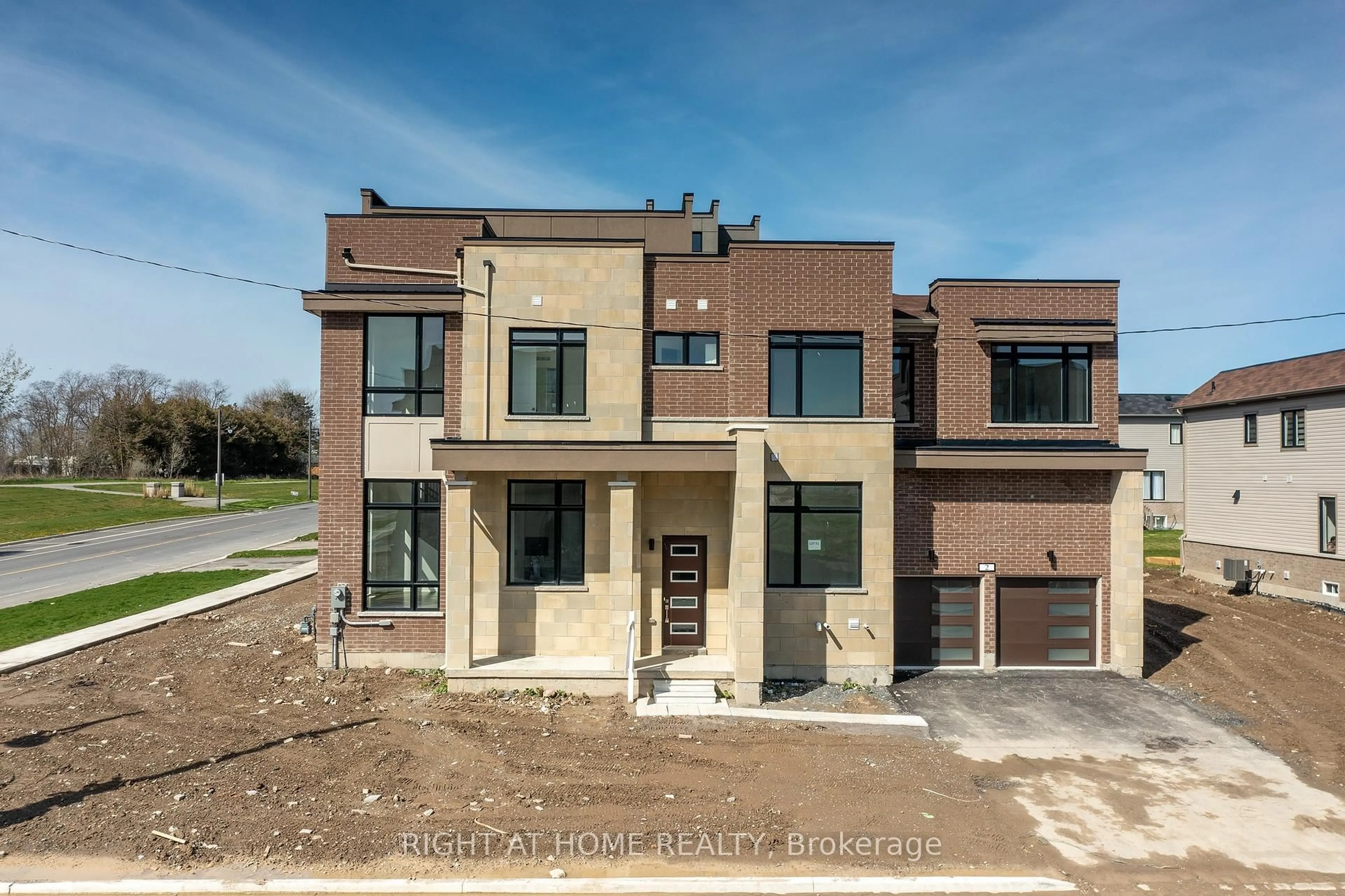 Home with brick exterior material, street for 2 Yacht Dr, Clarington Ontario L1C 4B1