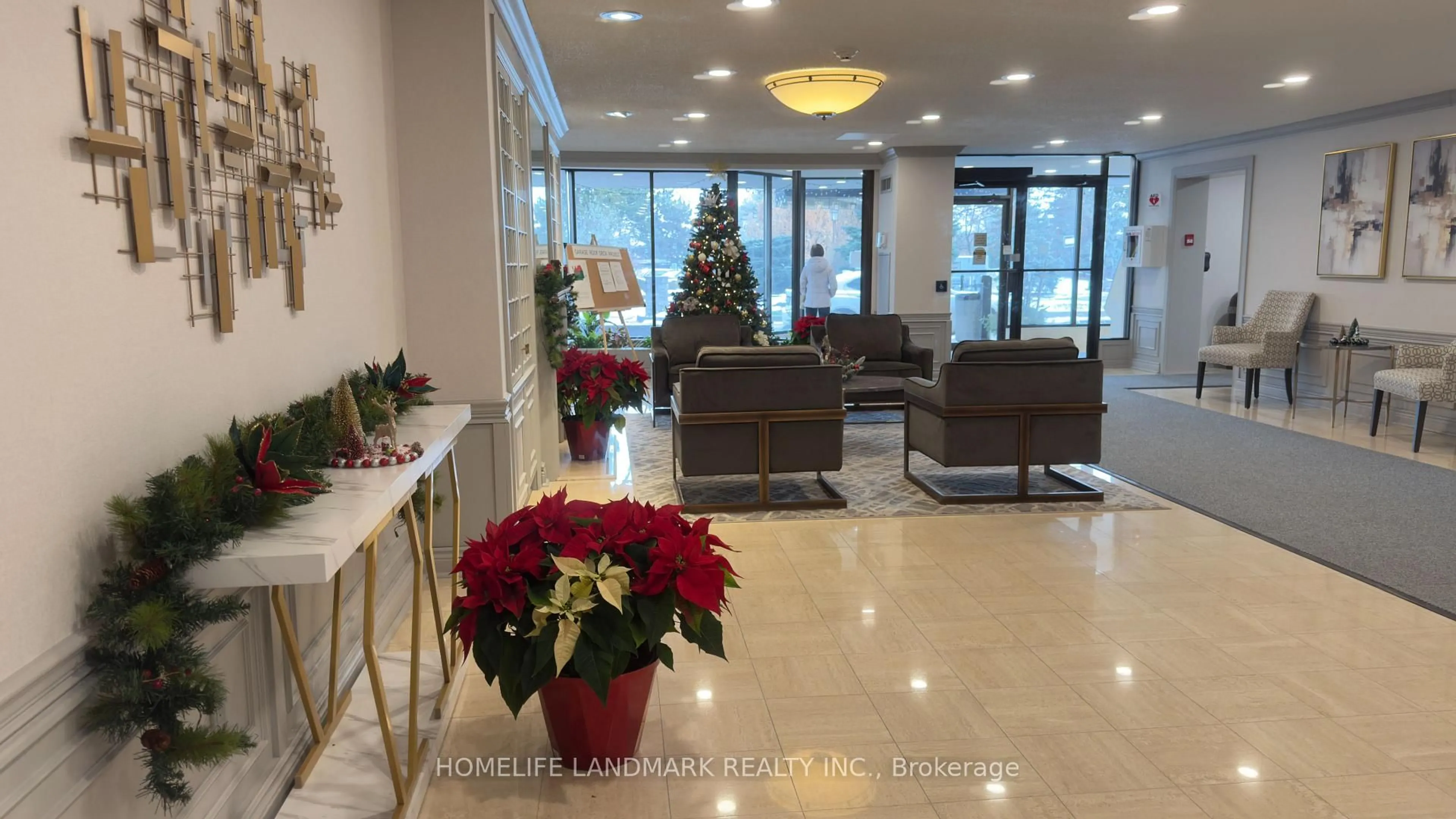 Lobby for 225 Bamburgh Circ #603, Toronto Ontario M1W 3X9