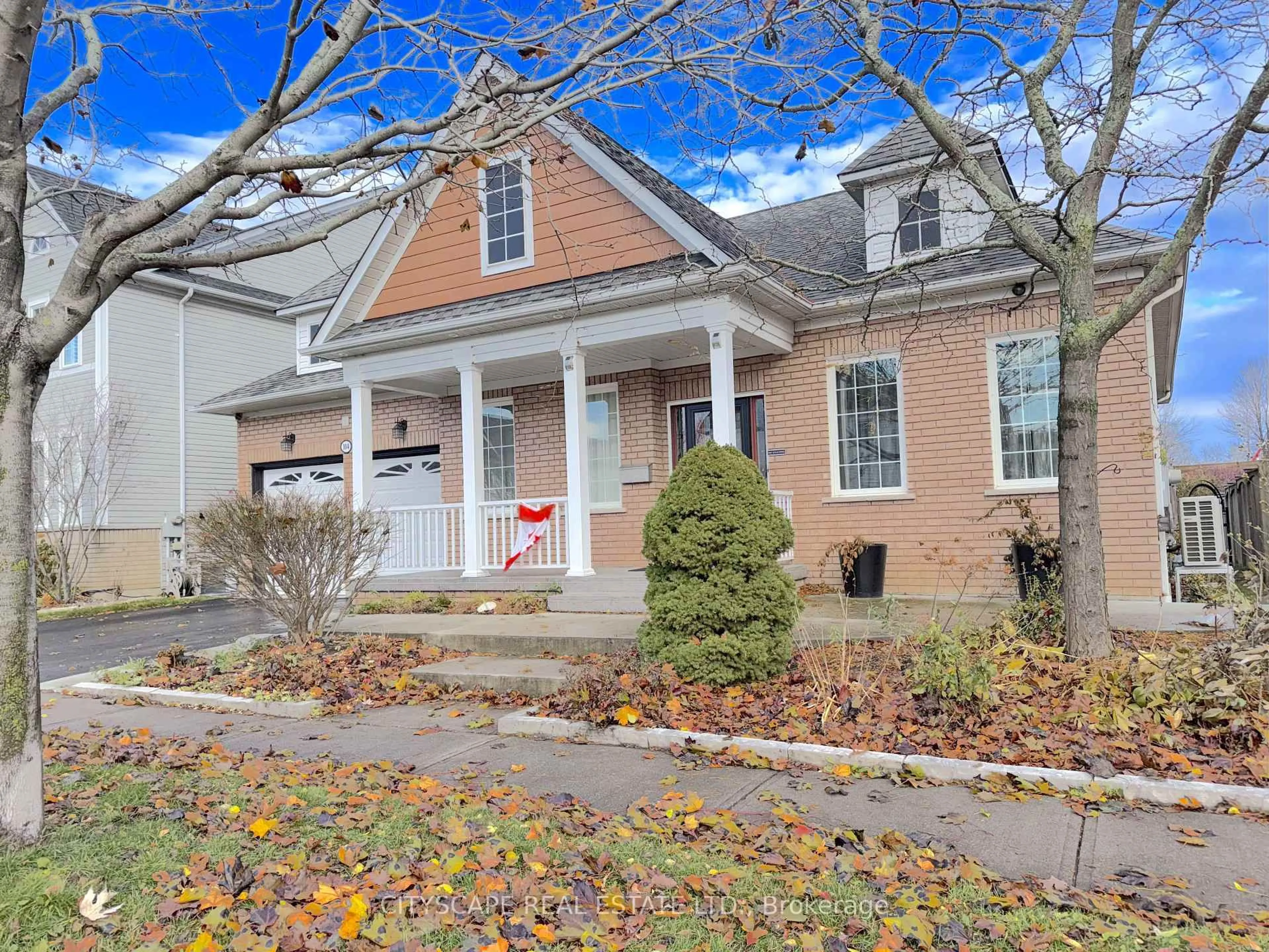 Home with brick exterior material, street for 114 Hoile Dr, Ajax Ontario L1Z 1N6