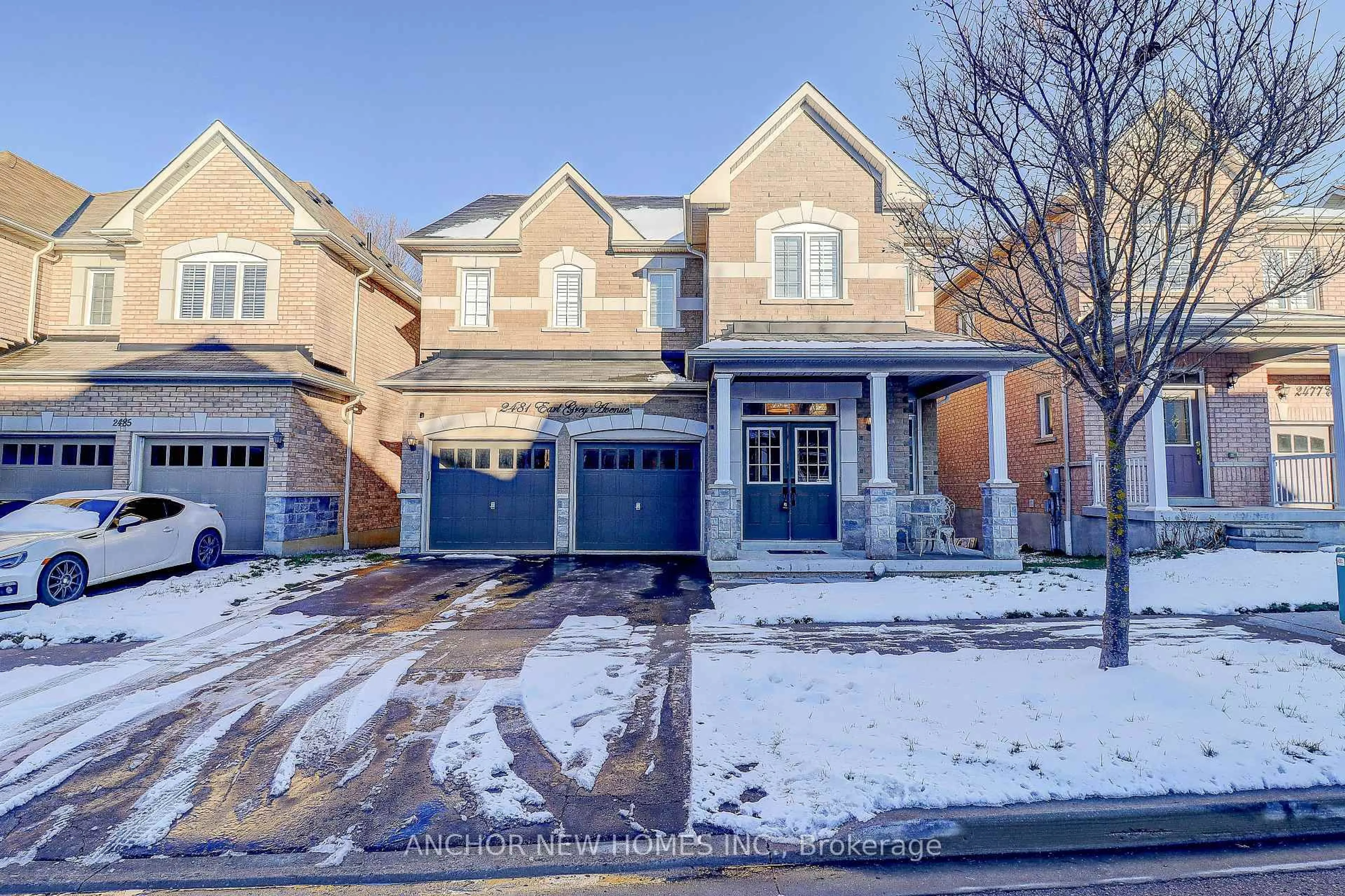 Home with brick exterior material, street for 2481 Earl Grey Ave, Pickering Ontario L1X 2R2