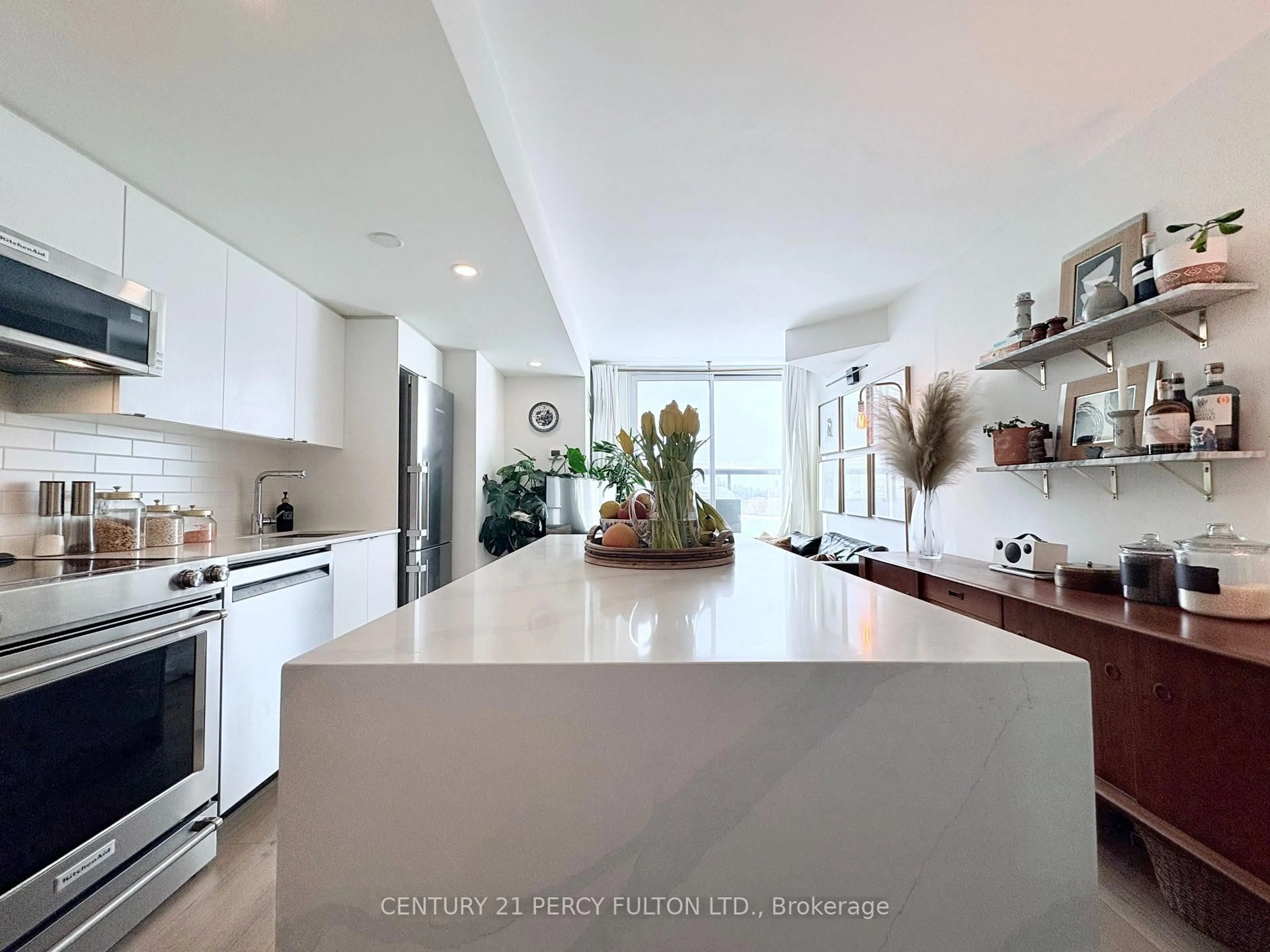 Open concept kitchen, unknown for 1401 O'Connor Dr #606, Toronto Ontario M4B 2V5